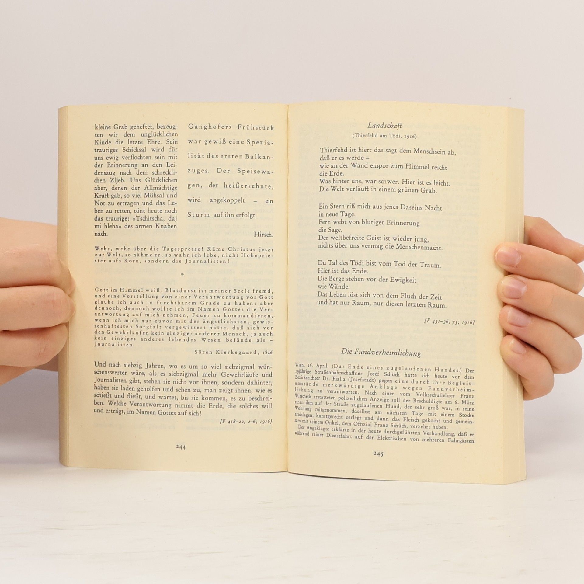 Karl Kraus Das Karl-Kraus-Lesebuch