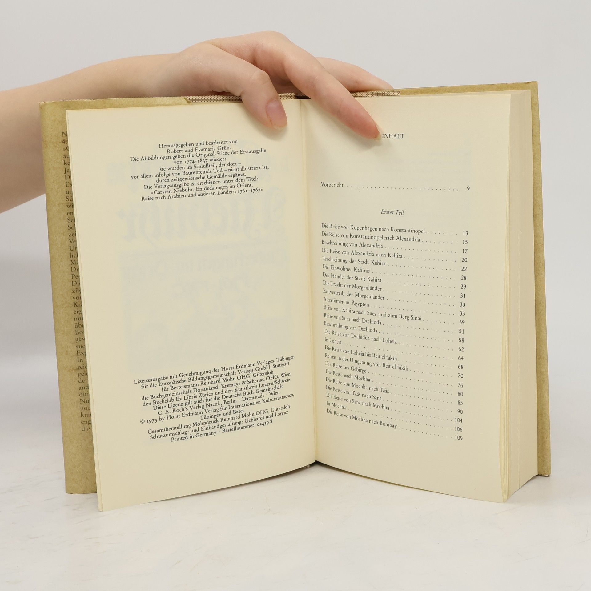 Carsten Niebuhr Entdeckungen im Orient 1761-1767
