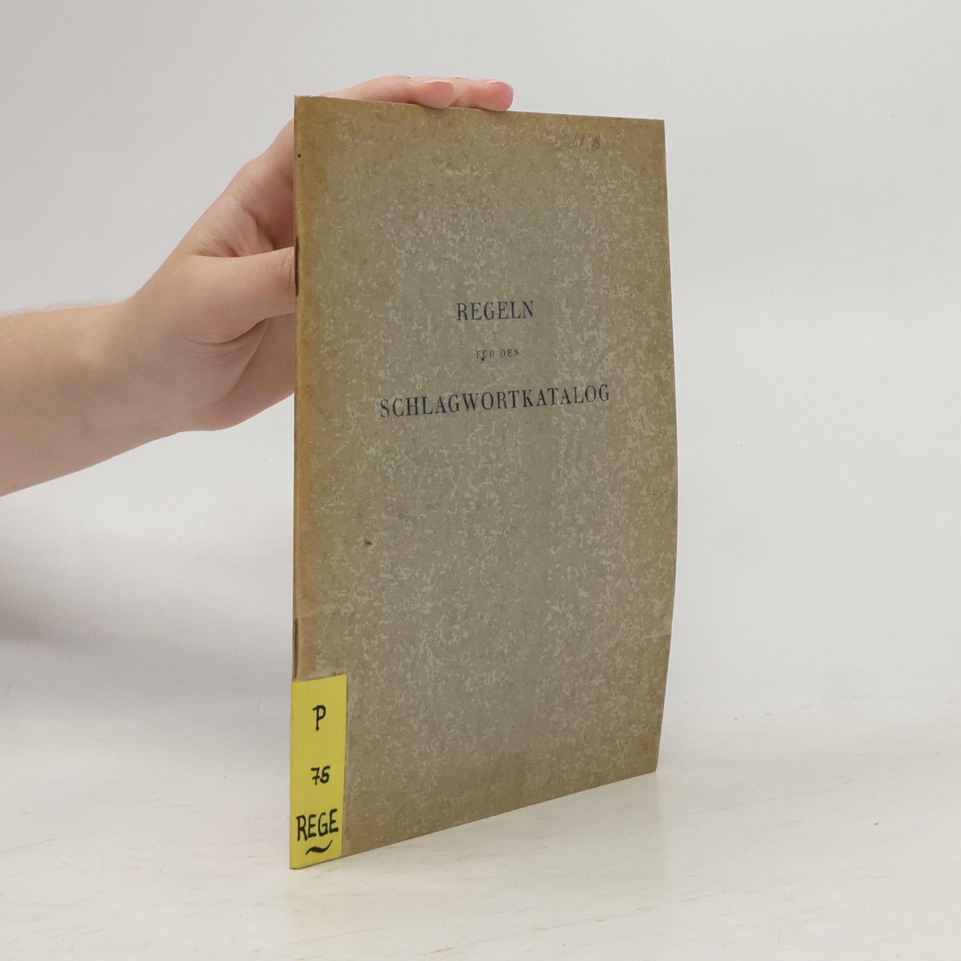 kolektiv Regeln für den Schlagwortkatalog