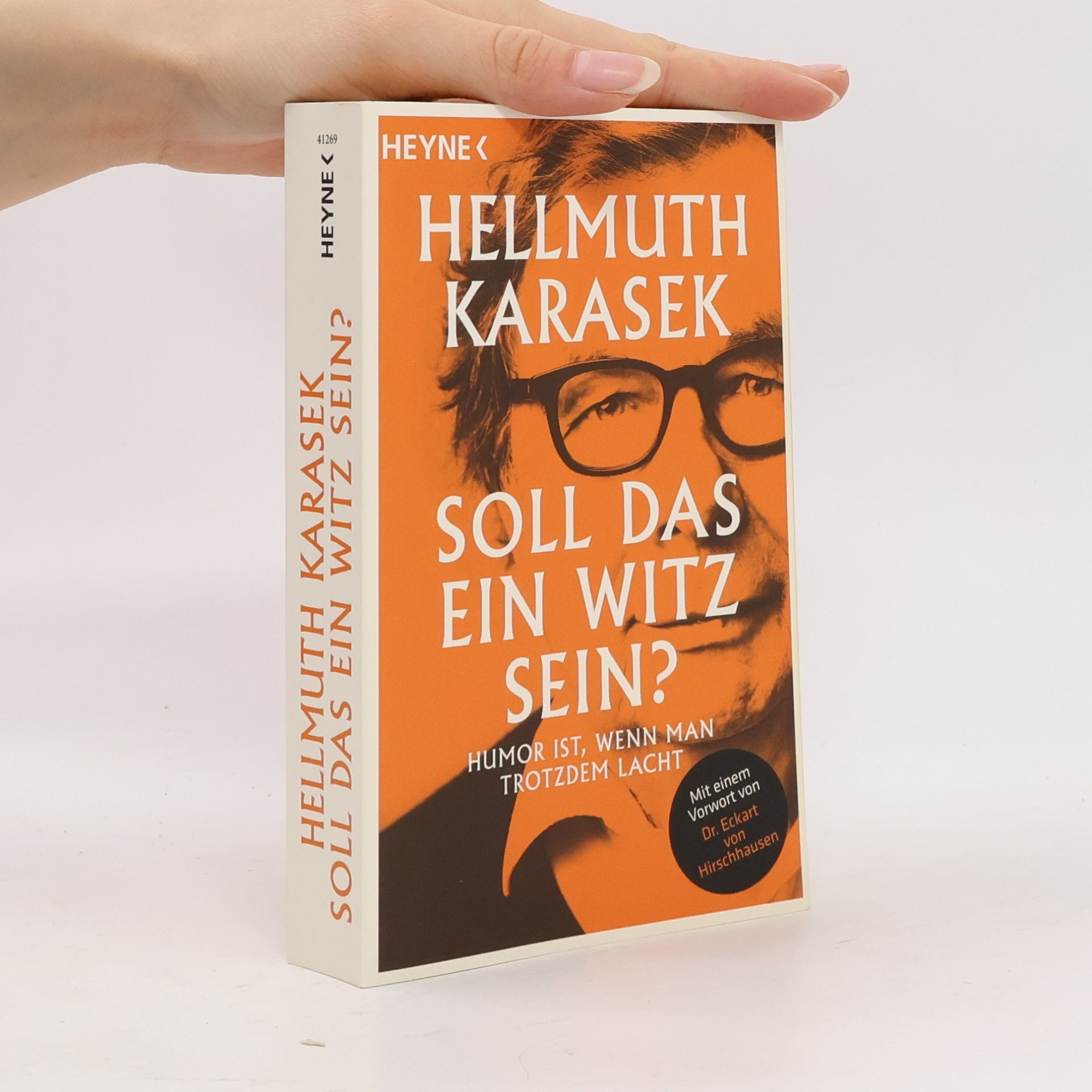 Hellmuth Karasek Soll das ein Witz sein?