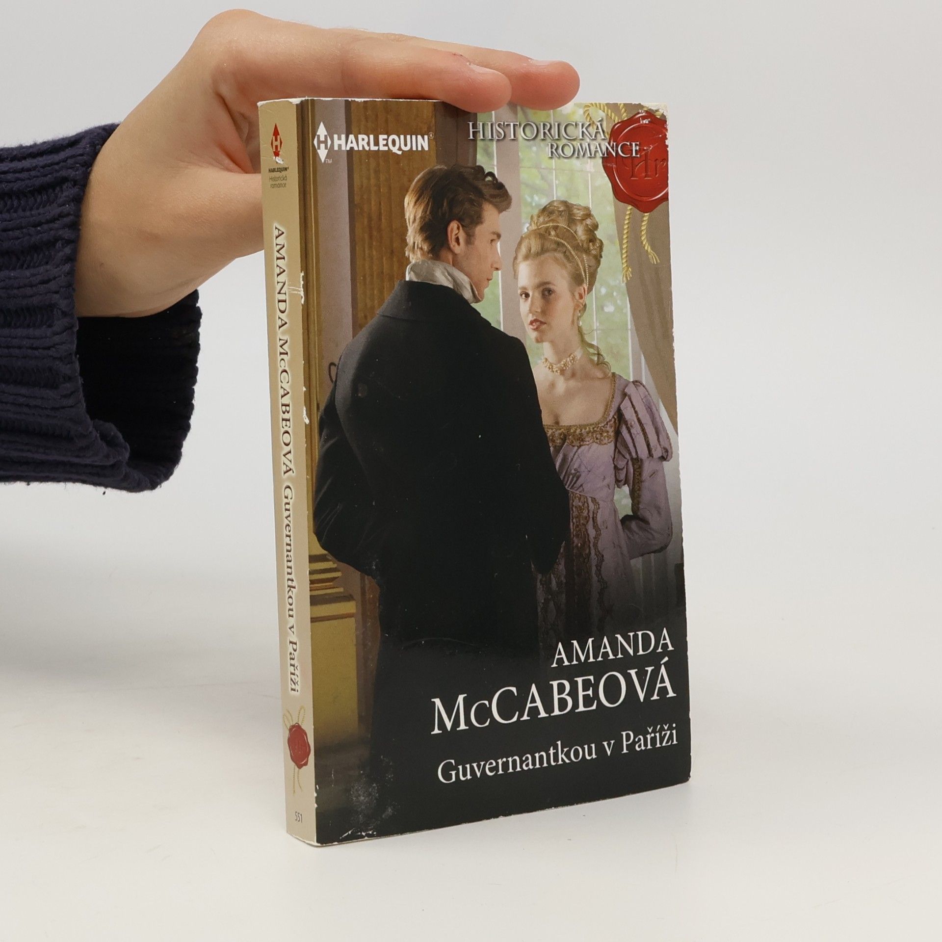 Amanda McCabe Guvernantkou v Paříži