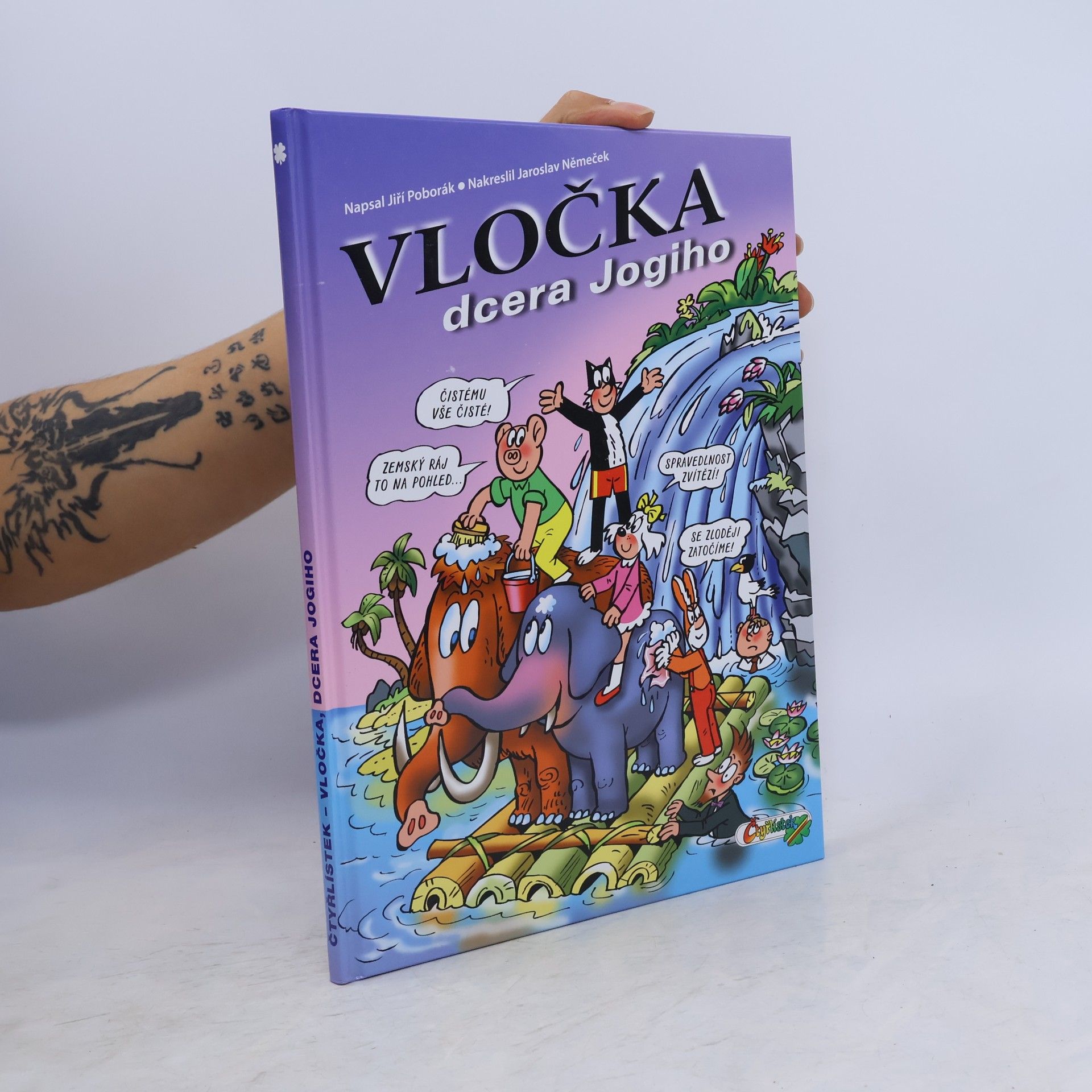 Jiří Poborák Vločka, dcera Jogiho