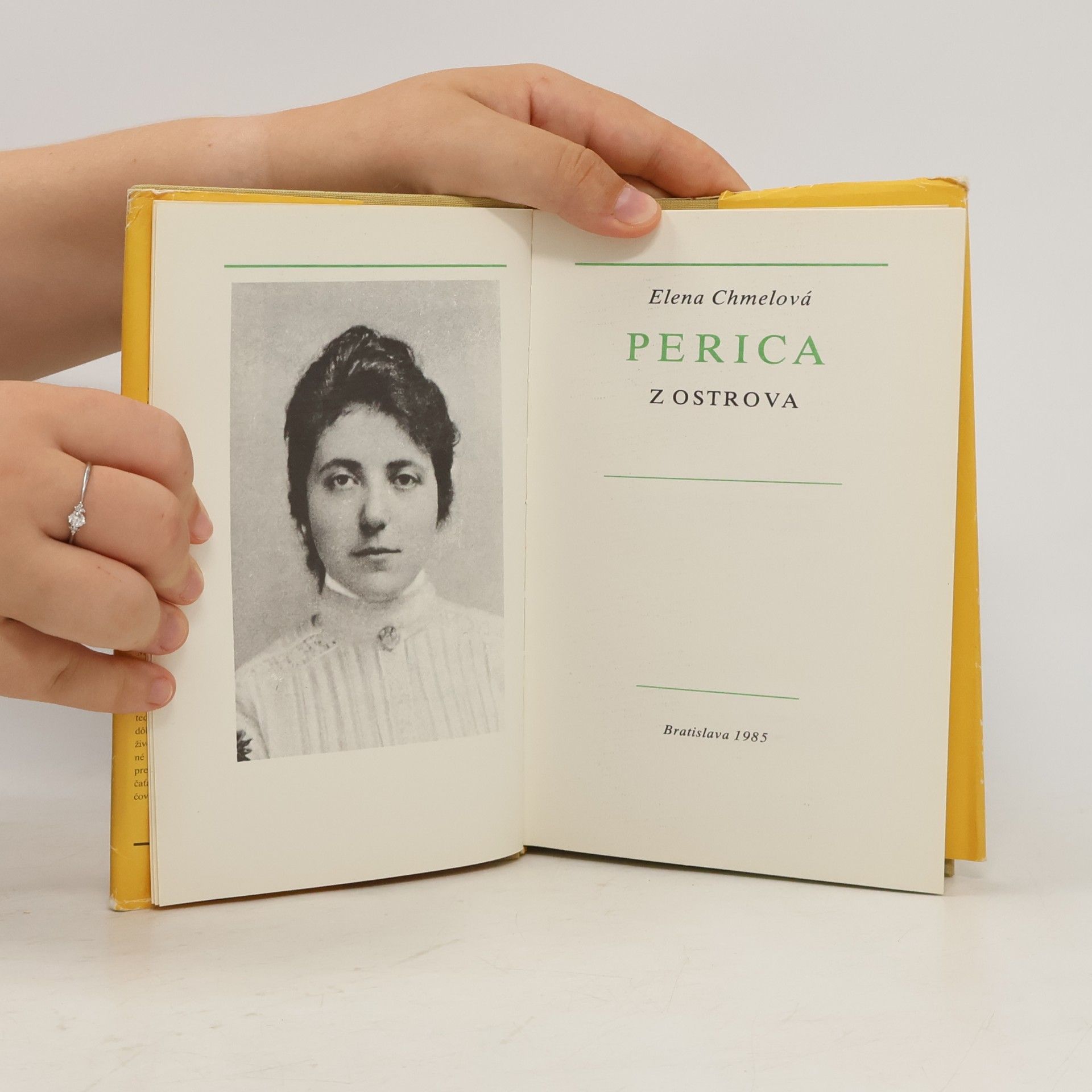 Elena Chmelová Perica z ostrova