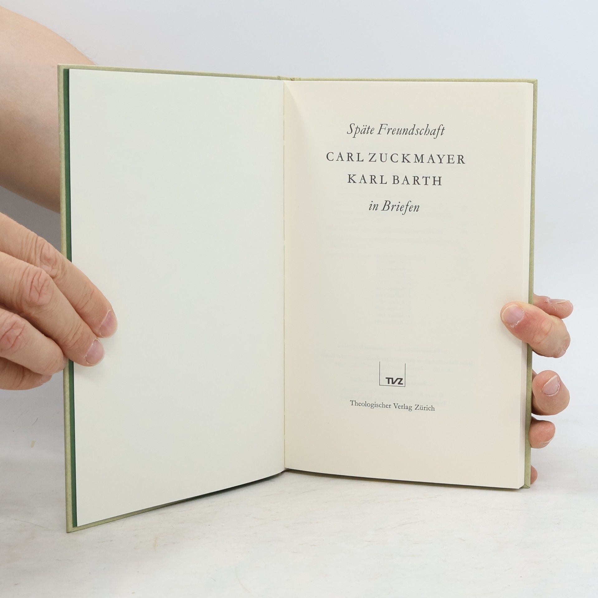 Carl Zuckmayer Späte Freundschaft in Briefen