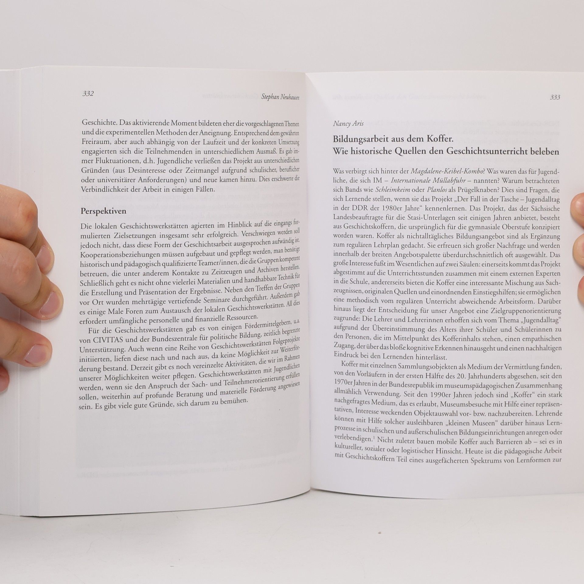 Lernfeld DDR-Geschichte: Ein Handbuch für die politische Jugend- und Erwachsenenbildung (Politik und Bildung)