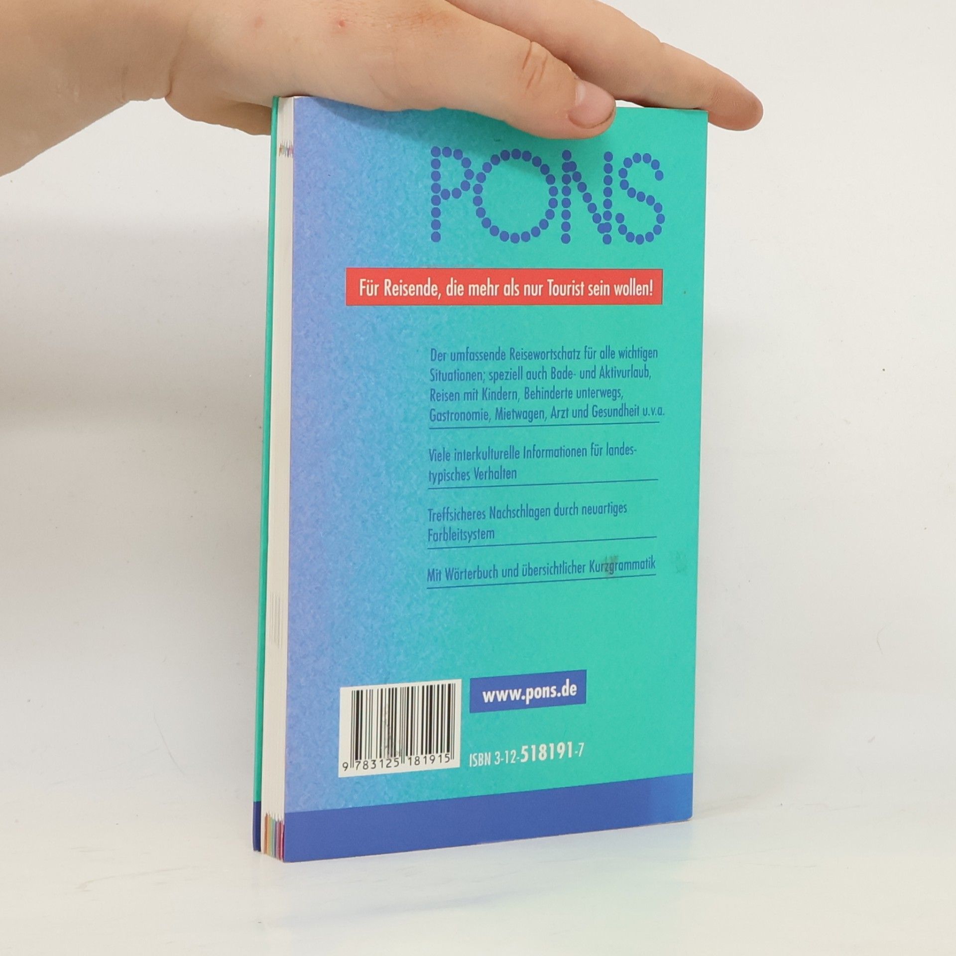 Holger von Rauch PONS Reisewörterbuch