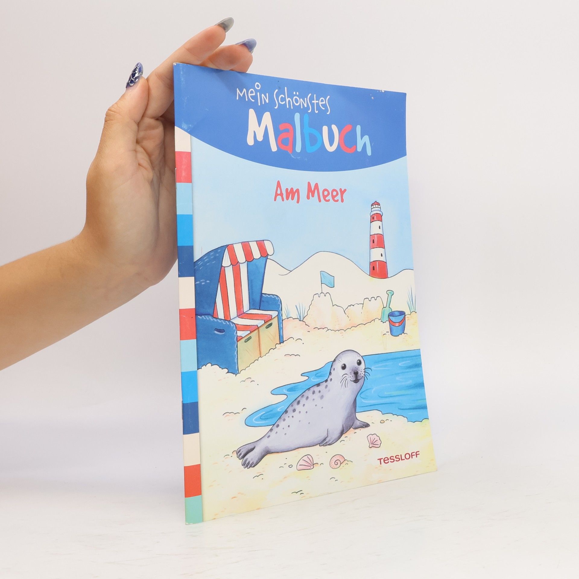 Autorenkollektiv Mein schönstes Malbuch Am Meer: Malen für Kinder ab 5 Jahren (Malbücher und -blöcke)