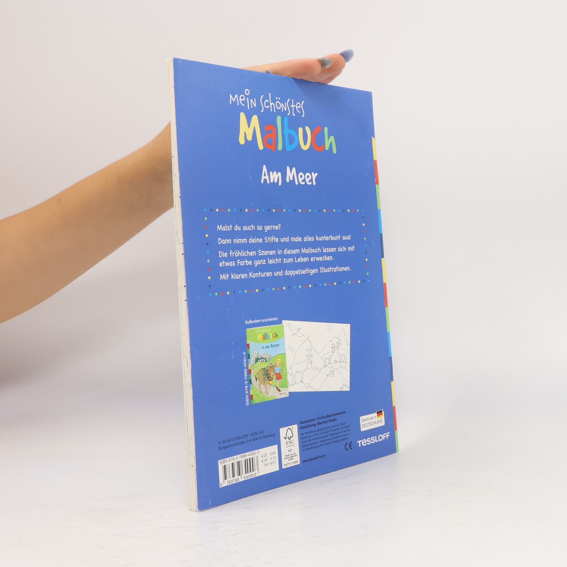 Mein schönstes Malbuch Am Meer: Malen für Kinder ab 5 Jahren (Malbücher und -blöcke)
