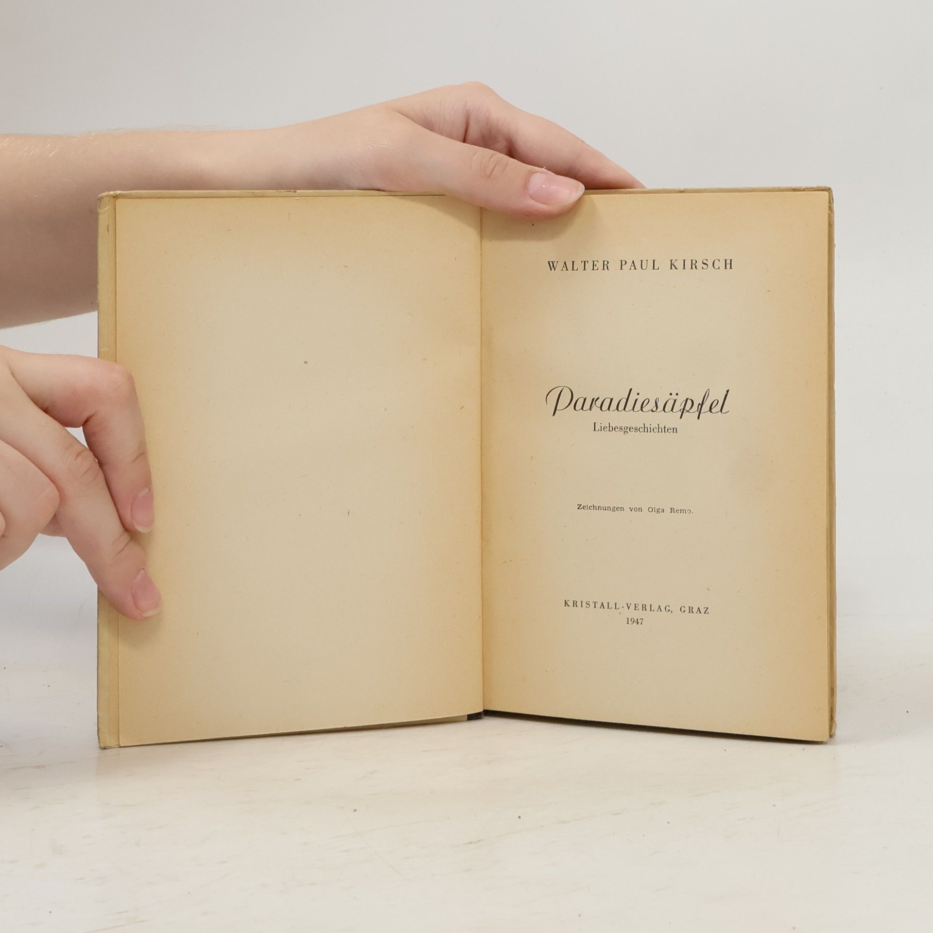 Walter Paul Kirsch Paradiesapfel