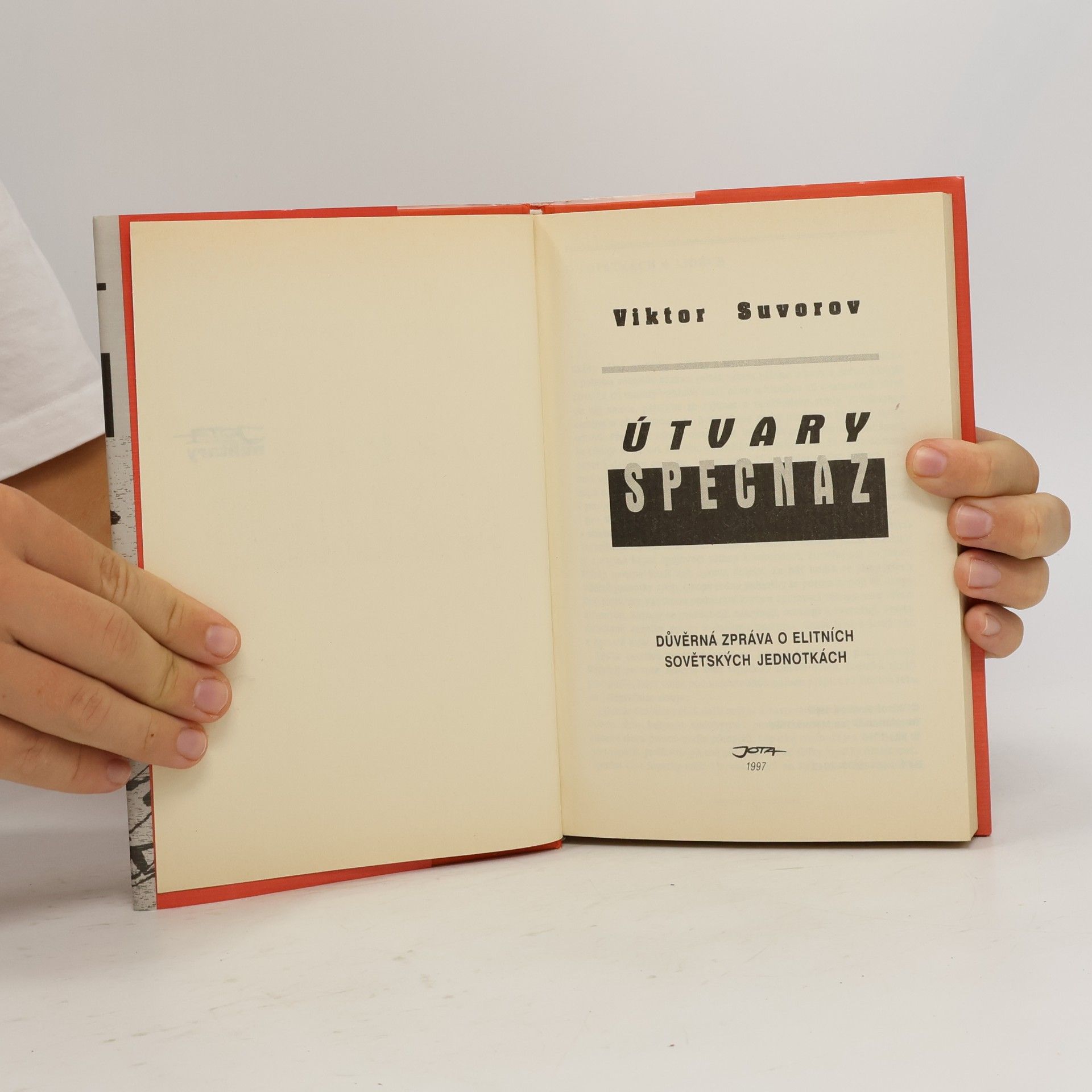 Viktor Suvorov Útvary Specnaz