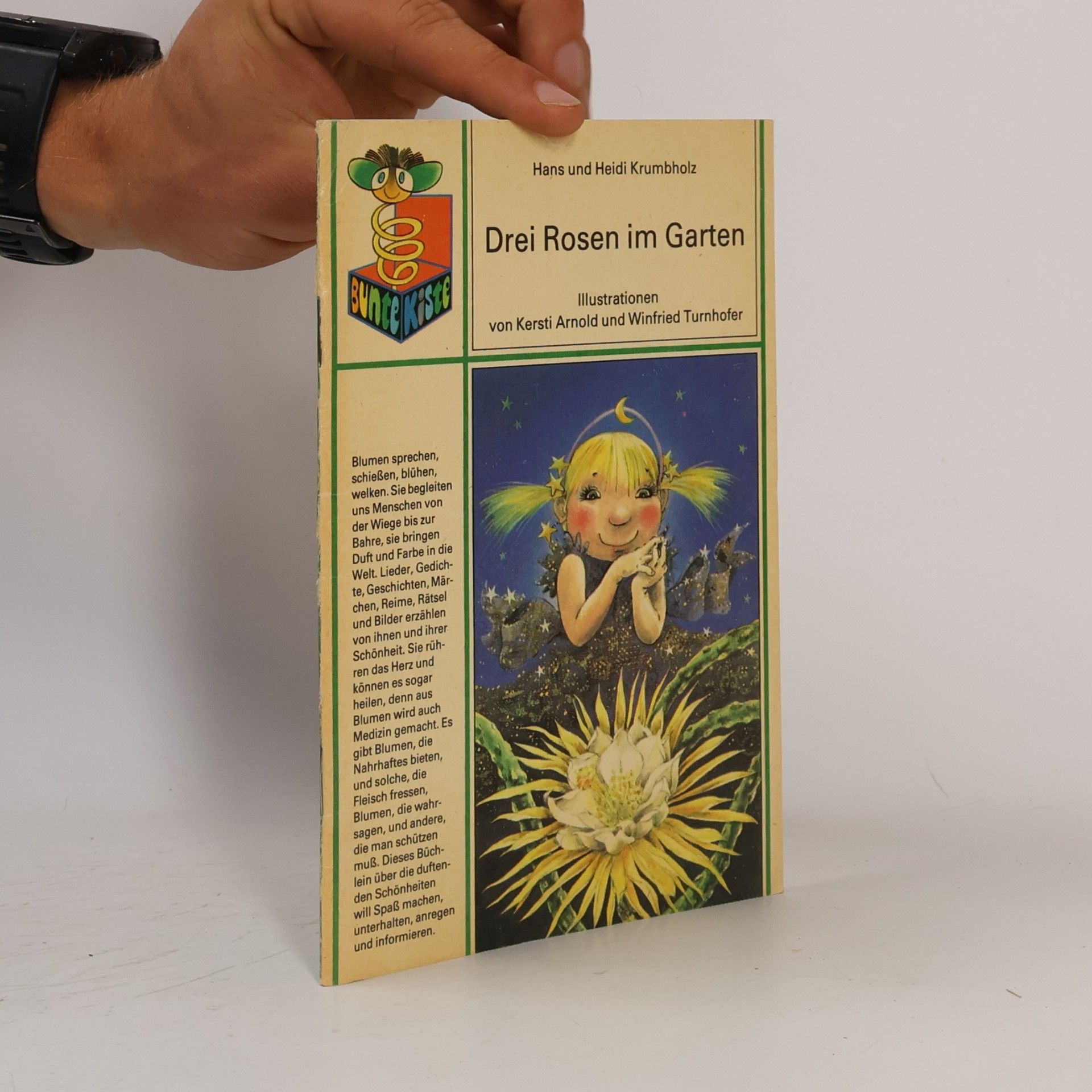 Heidi Krumbholz Drei Rosen im Garten