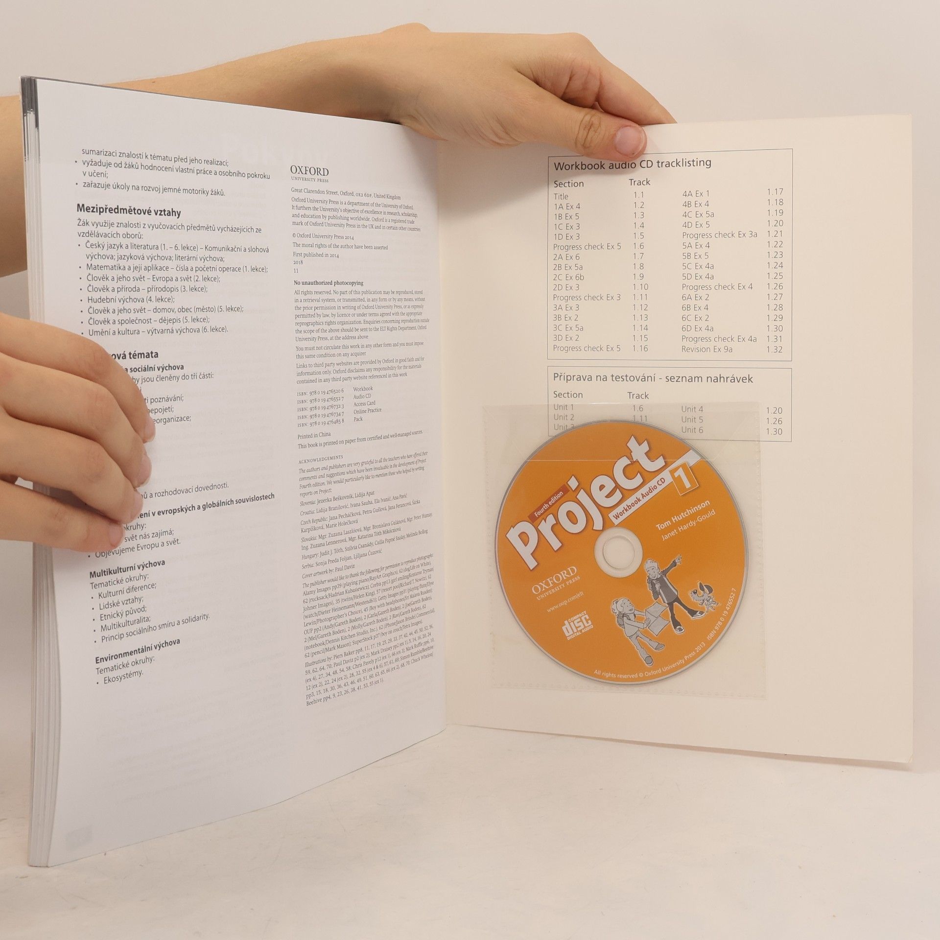 Tom Hutchinson Project 1 Fourth Edition pracovní sešit
