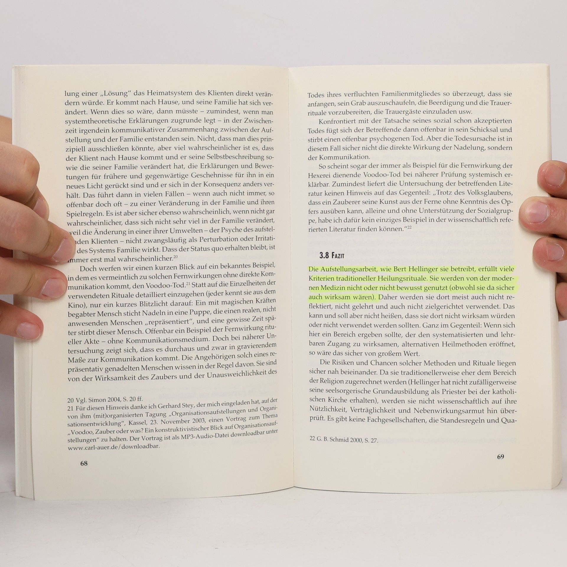 Gunthard Weber Aufstellungsarbeit revisited