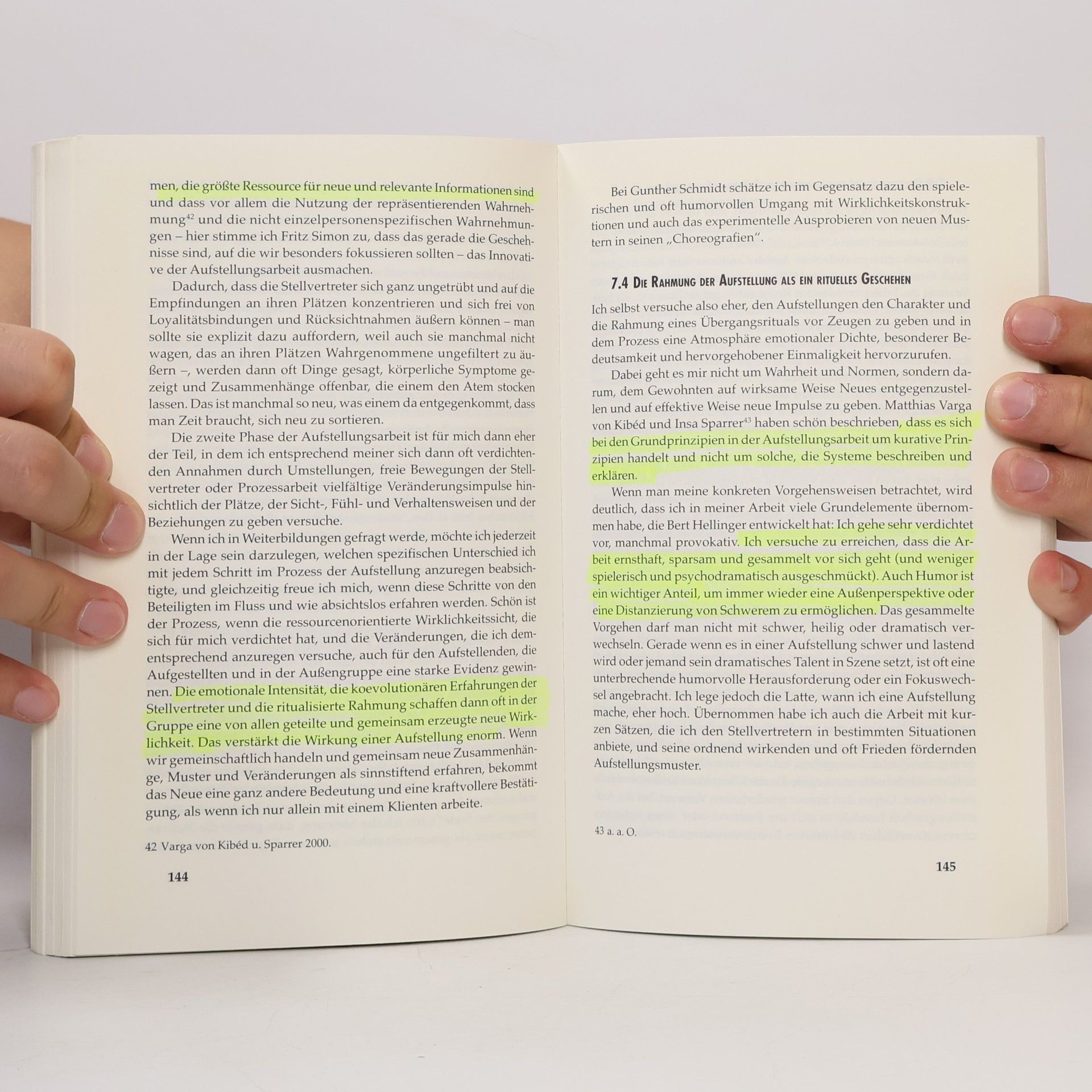 Gunthard Weber Aufstellungsarbeit revisited