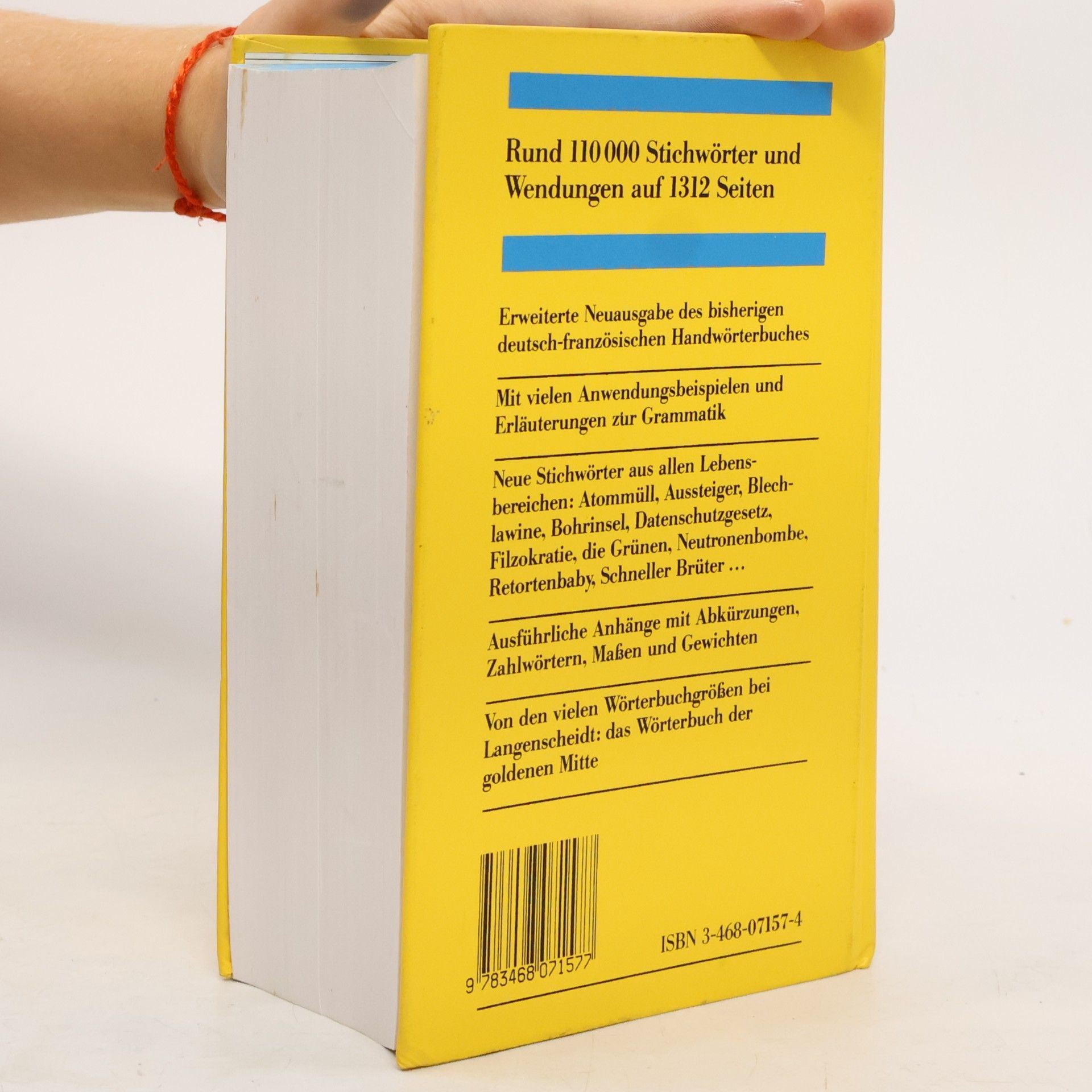 Ernst Erwin Lange-Kowal Langenscheidts grosses Schulwörterbuch