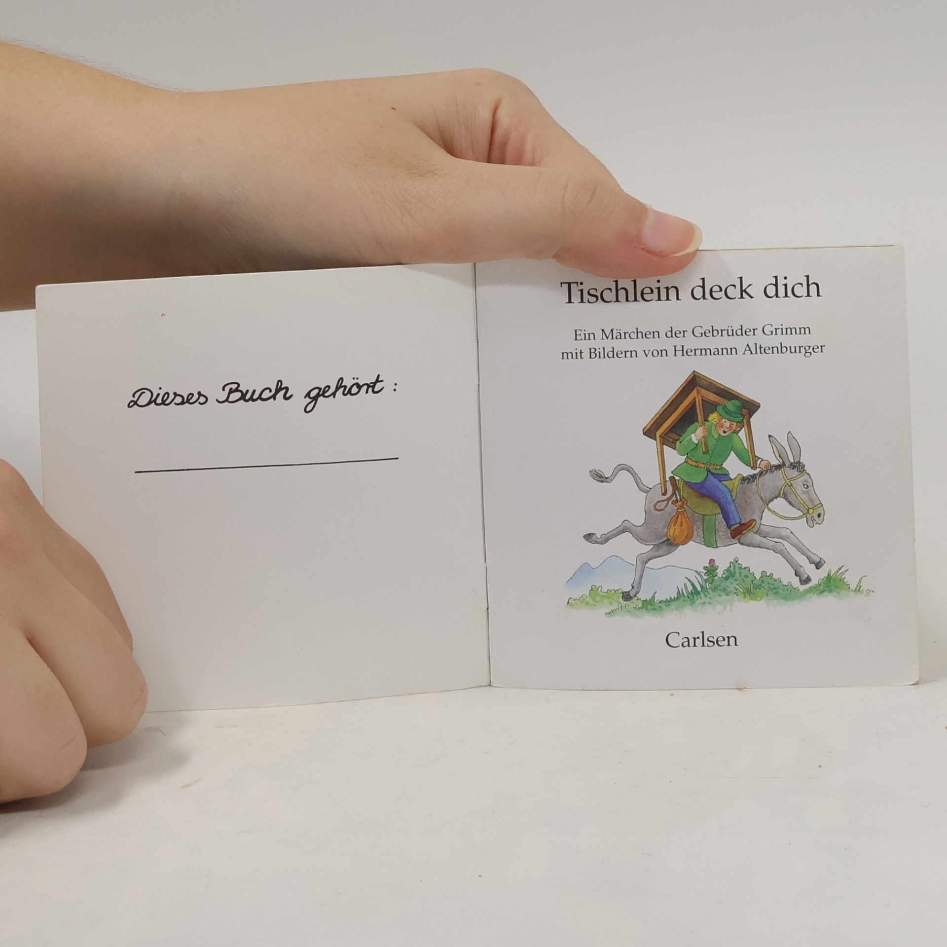 Wilhelm Karl Grimm Tischlein deck dich