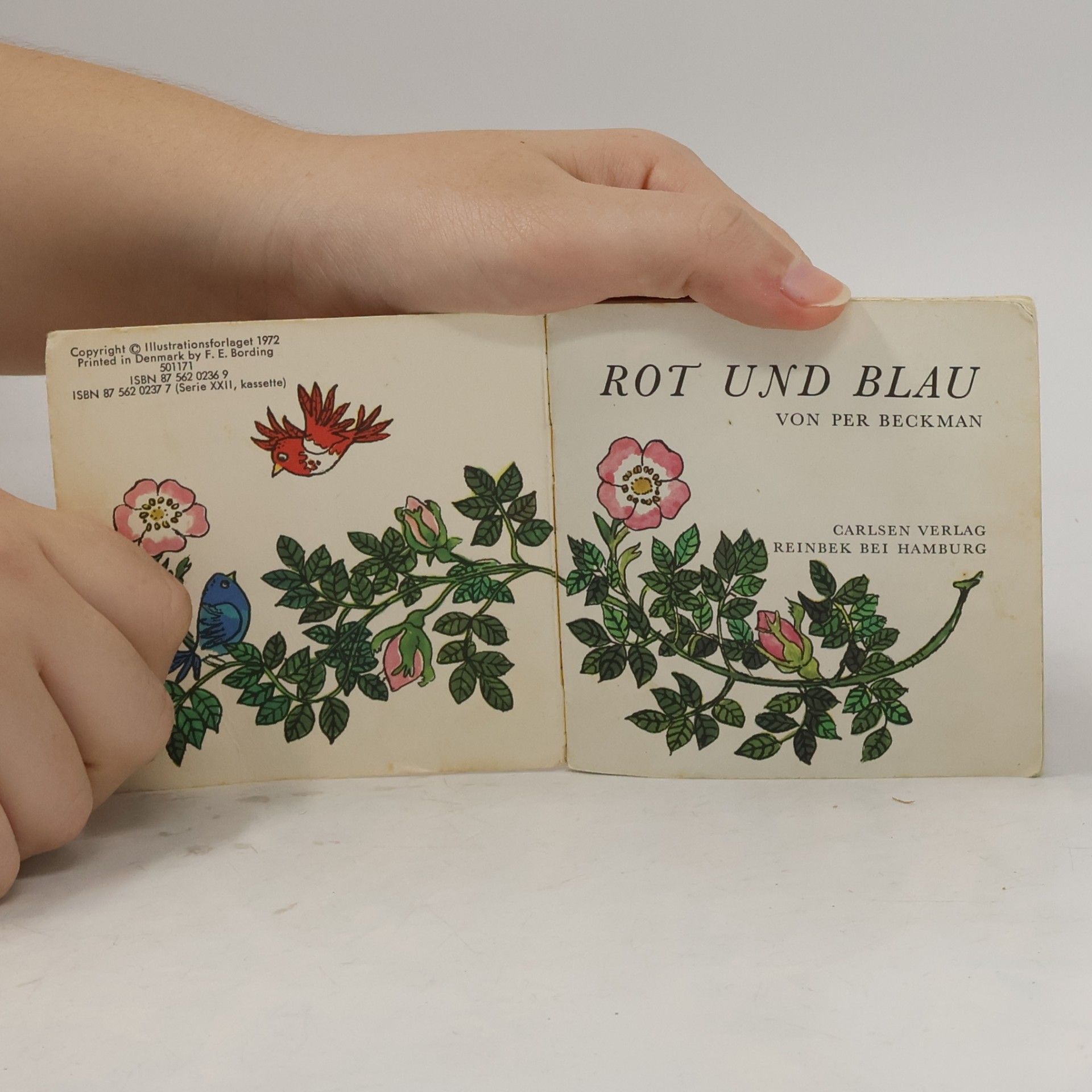 Per Beckman Rot und Blau