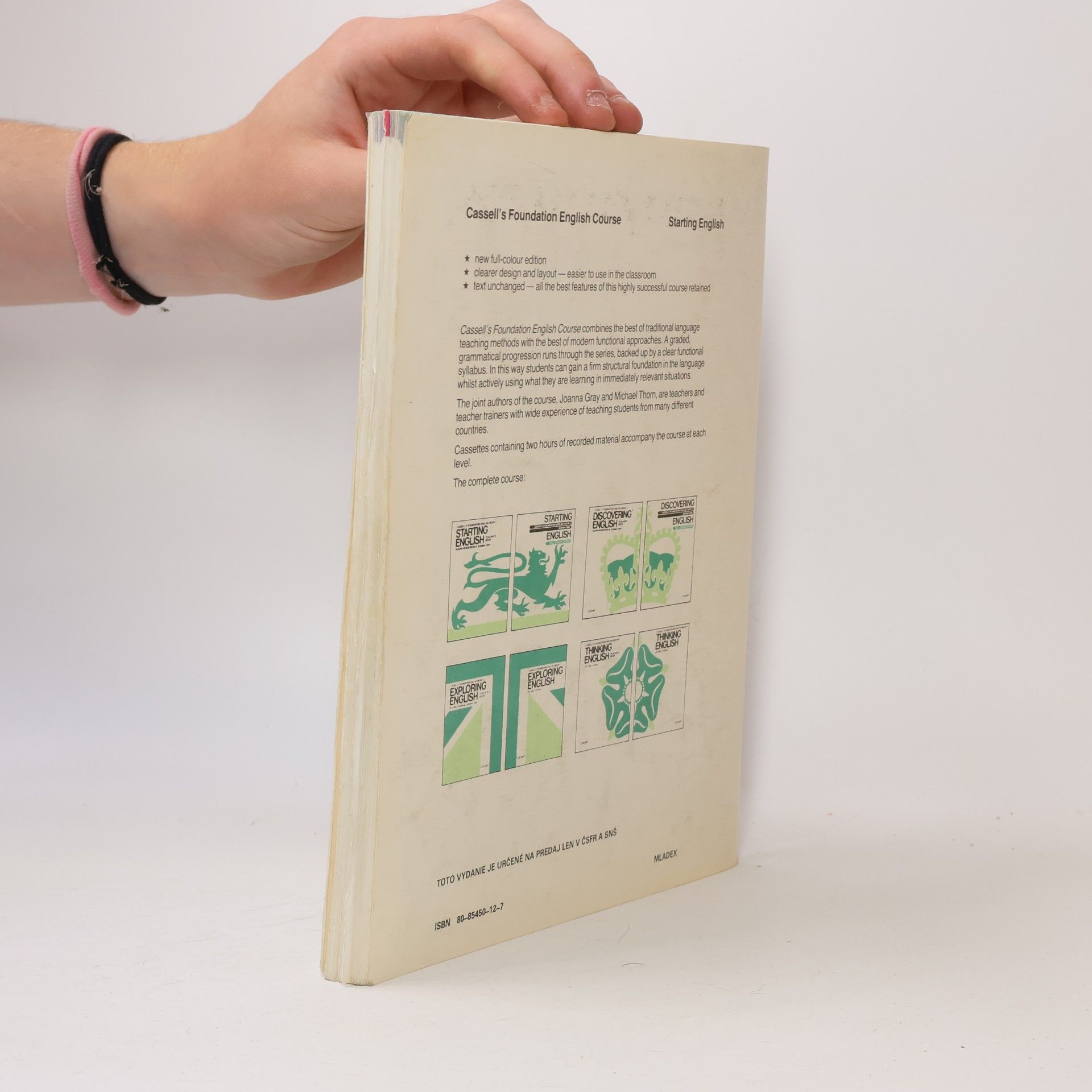 Joanna Gray Cassell's Foundation English - 1: Starting English
