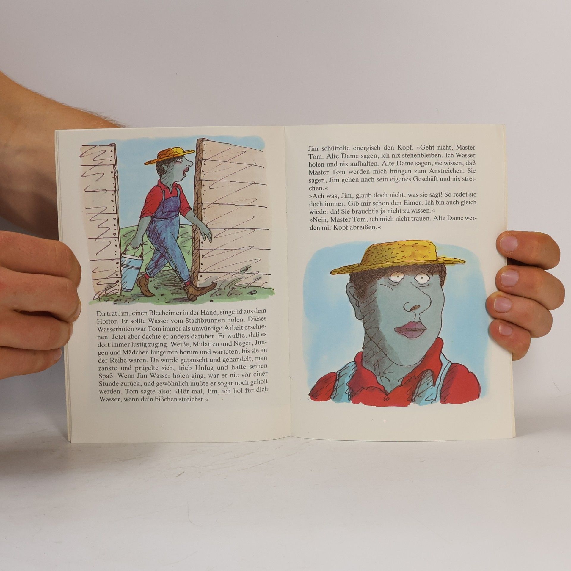 Mark Twain Von der Kunst, einen Zaun zu streichen