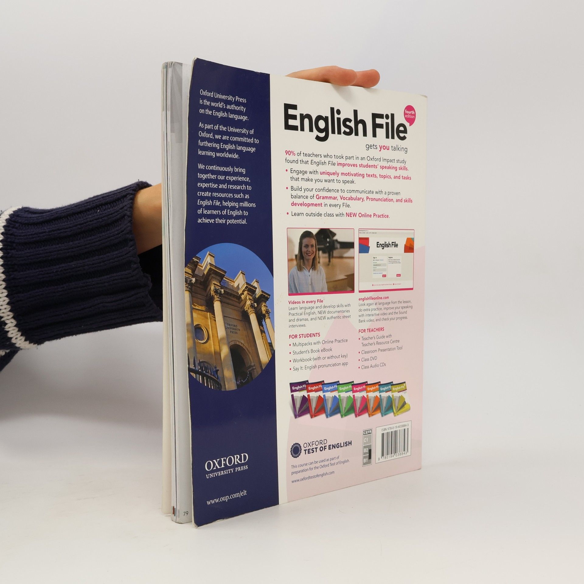 Clive Oxeden English File. Intermediate Plus. Student's Book/Workbook Multi-Pack B