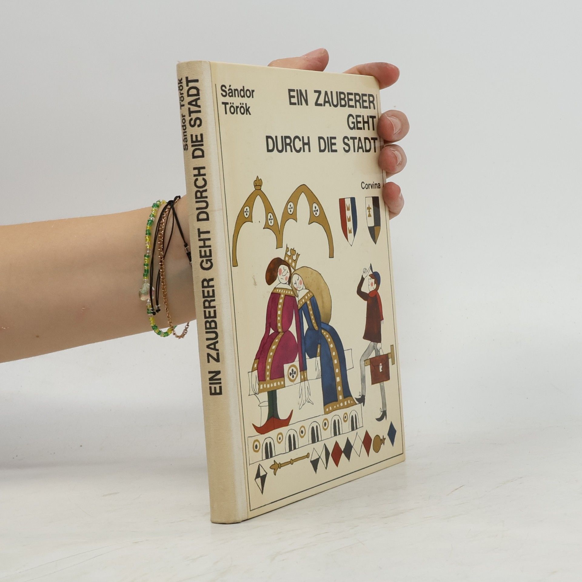 Sándor Török Ein Zauberer geht durch die stadt