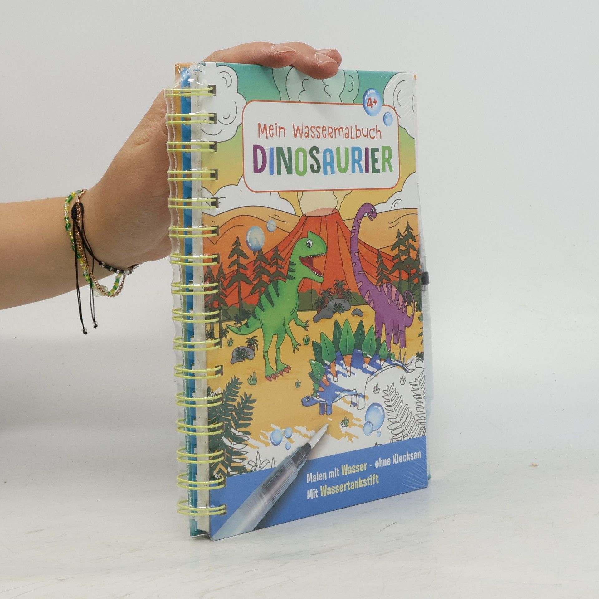 Autorenkollektiv Mein Wassermalbuch: Dinosaurier