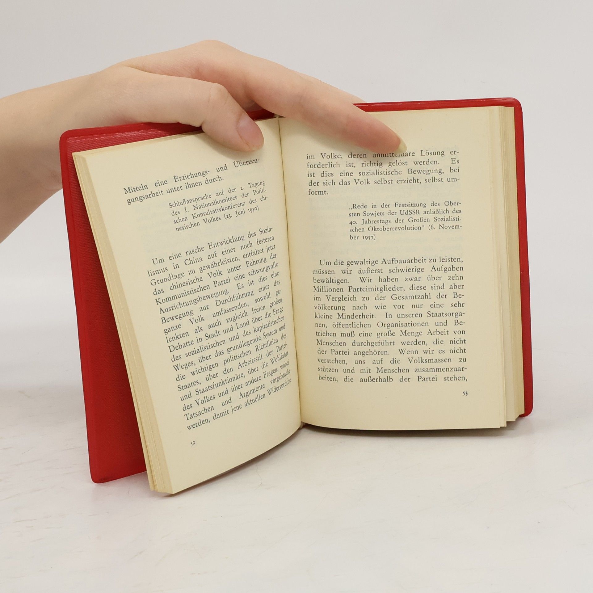 Zedong Mao Worte des Vorsitzenden Mao Tse-tung