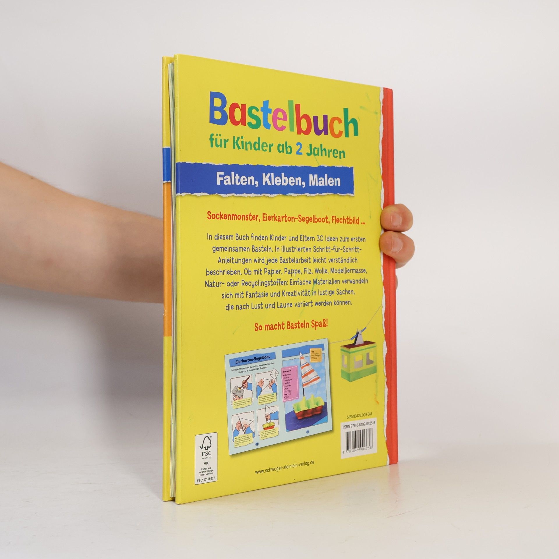 Melina Mörsdorf Bastelbuch für Kinder ab 2 Jahren