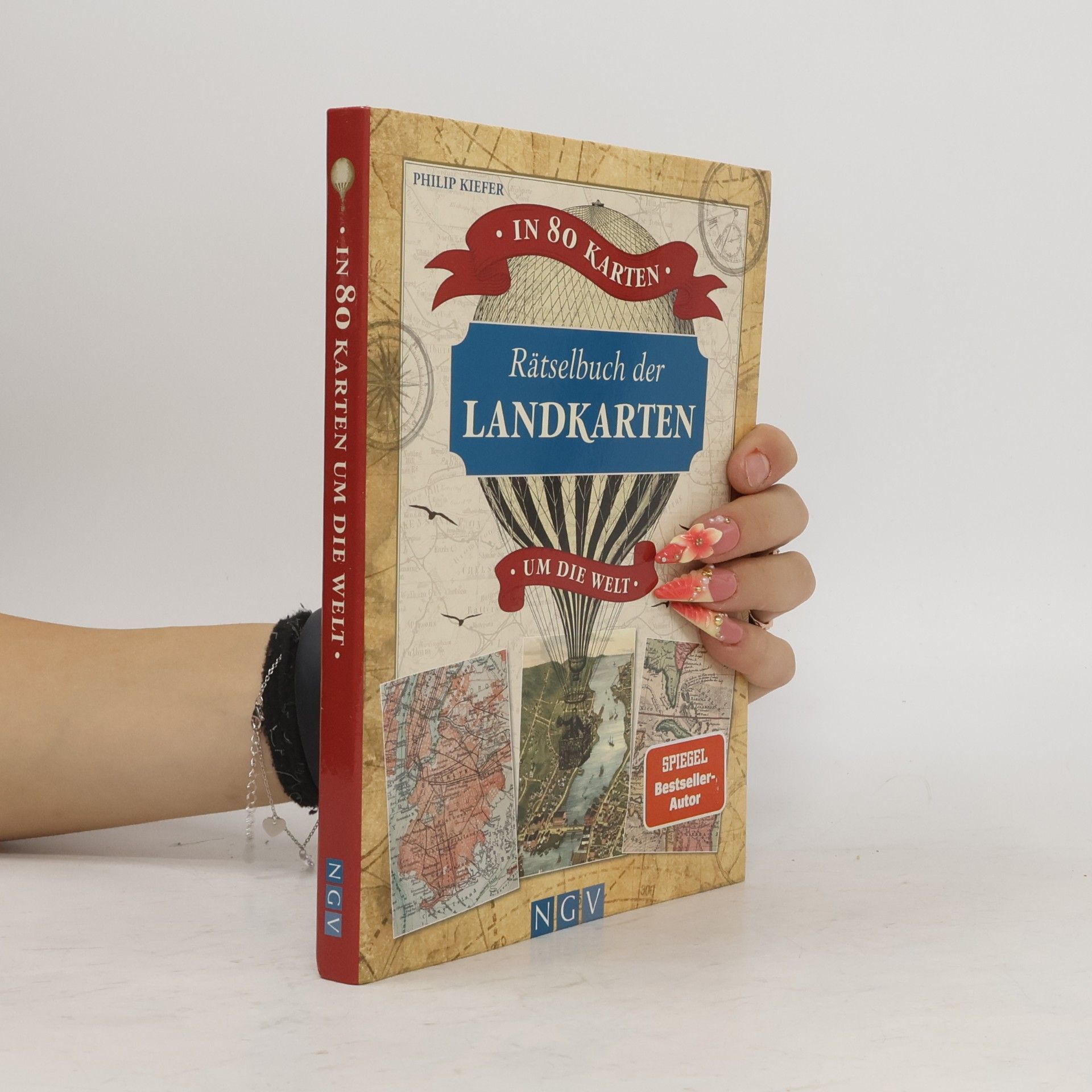 Philip Kiefer Rätselbuch der Landkarten . In 80 Karten um die Welt