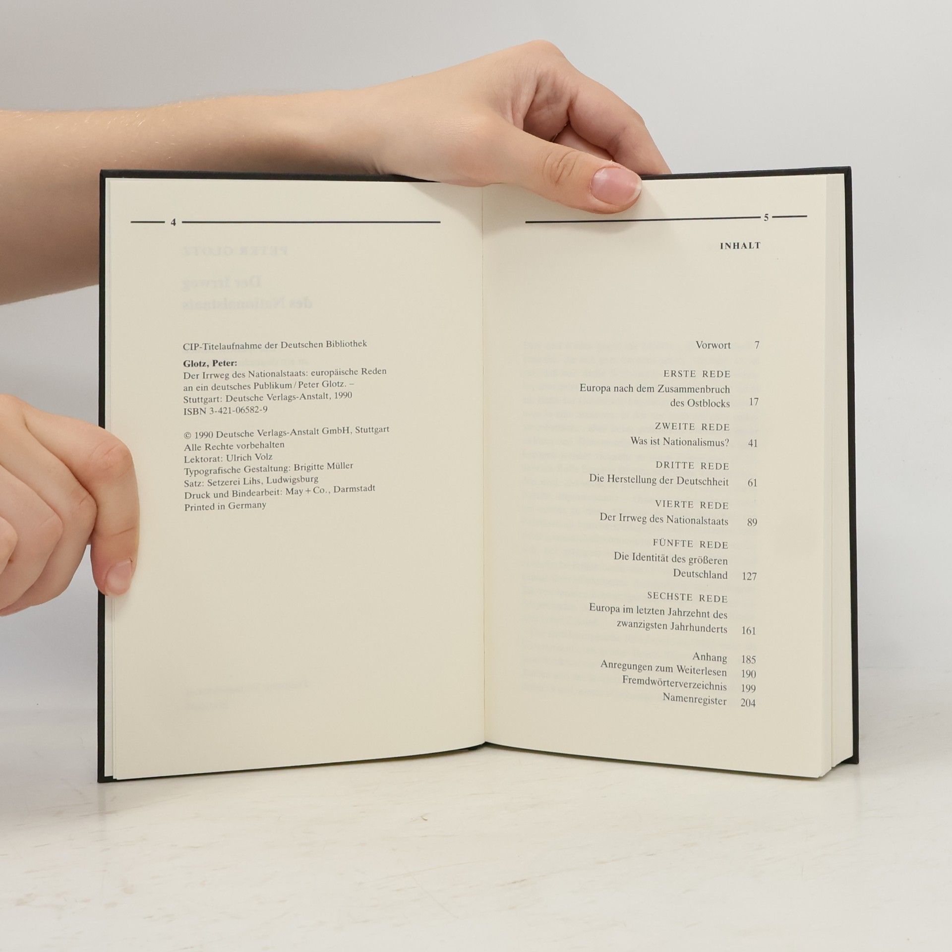 Peter Glotz Der Irrweg des Nationalstaats