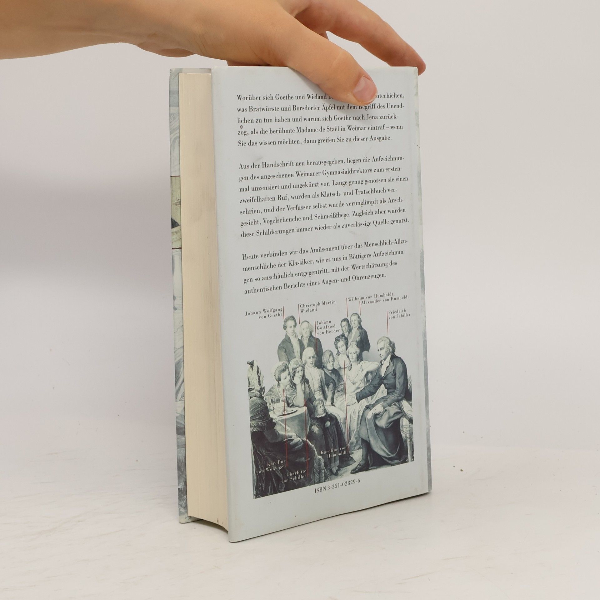 Karl Böttiger Literarische Zustände und Zeitgenossen