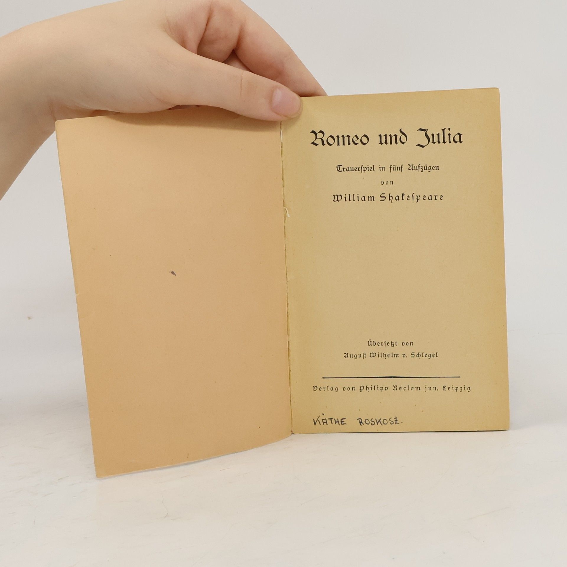 William Shakespeare Romeo und Julia