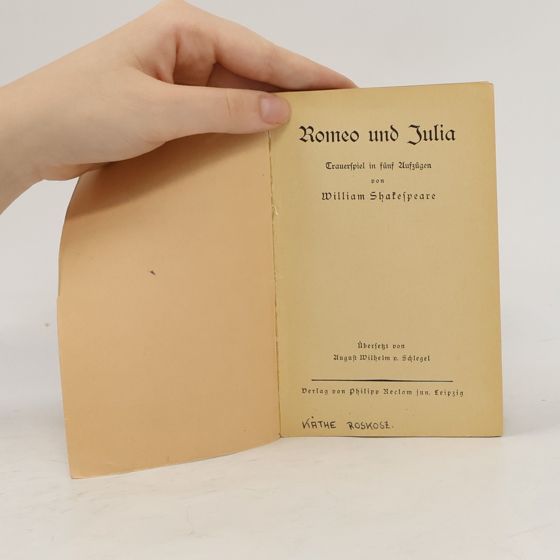 William Shakespeare Romeo und Julia