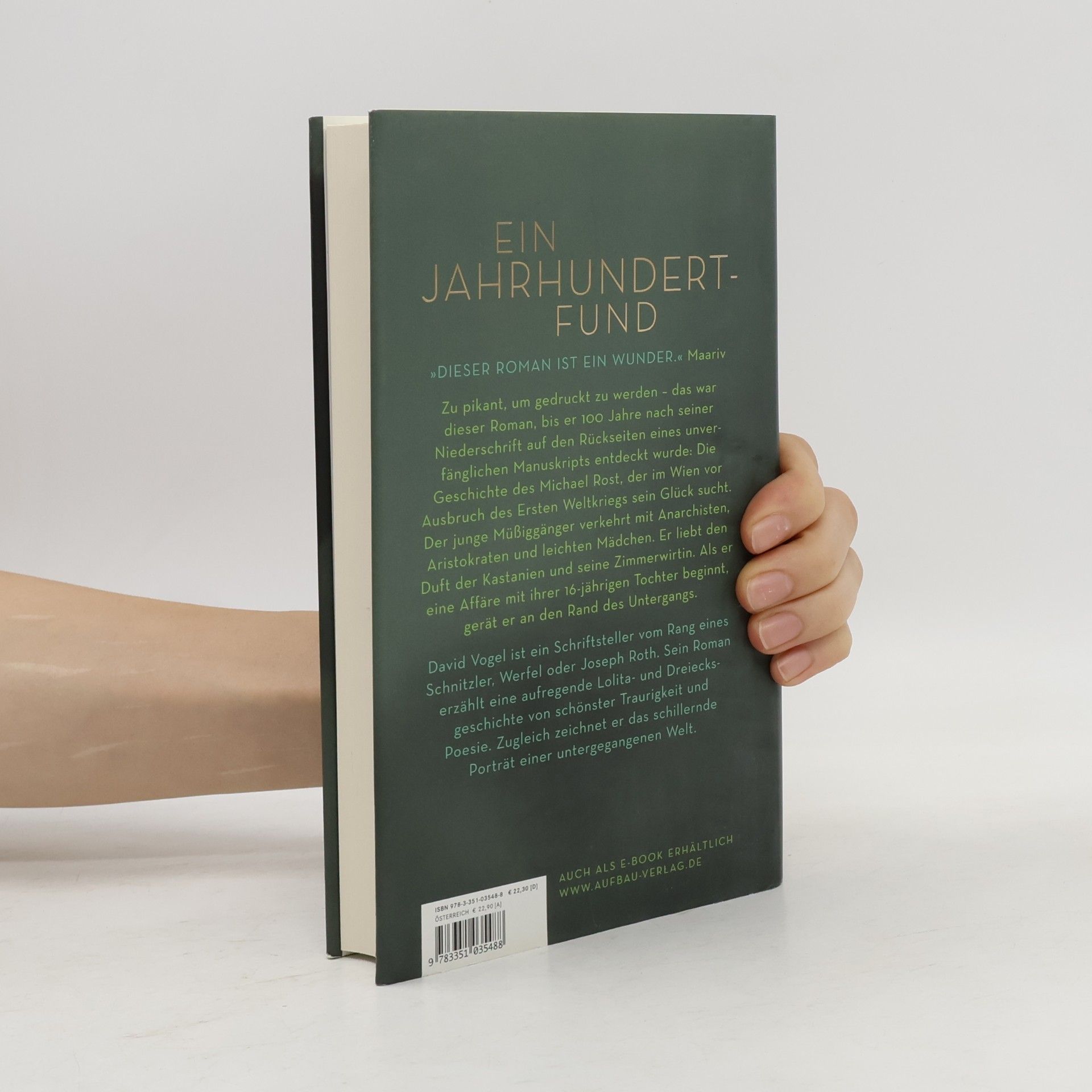 David Vogel Eine Wienerromanze