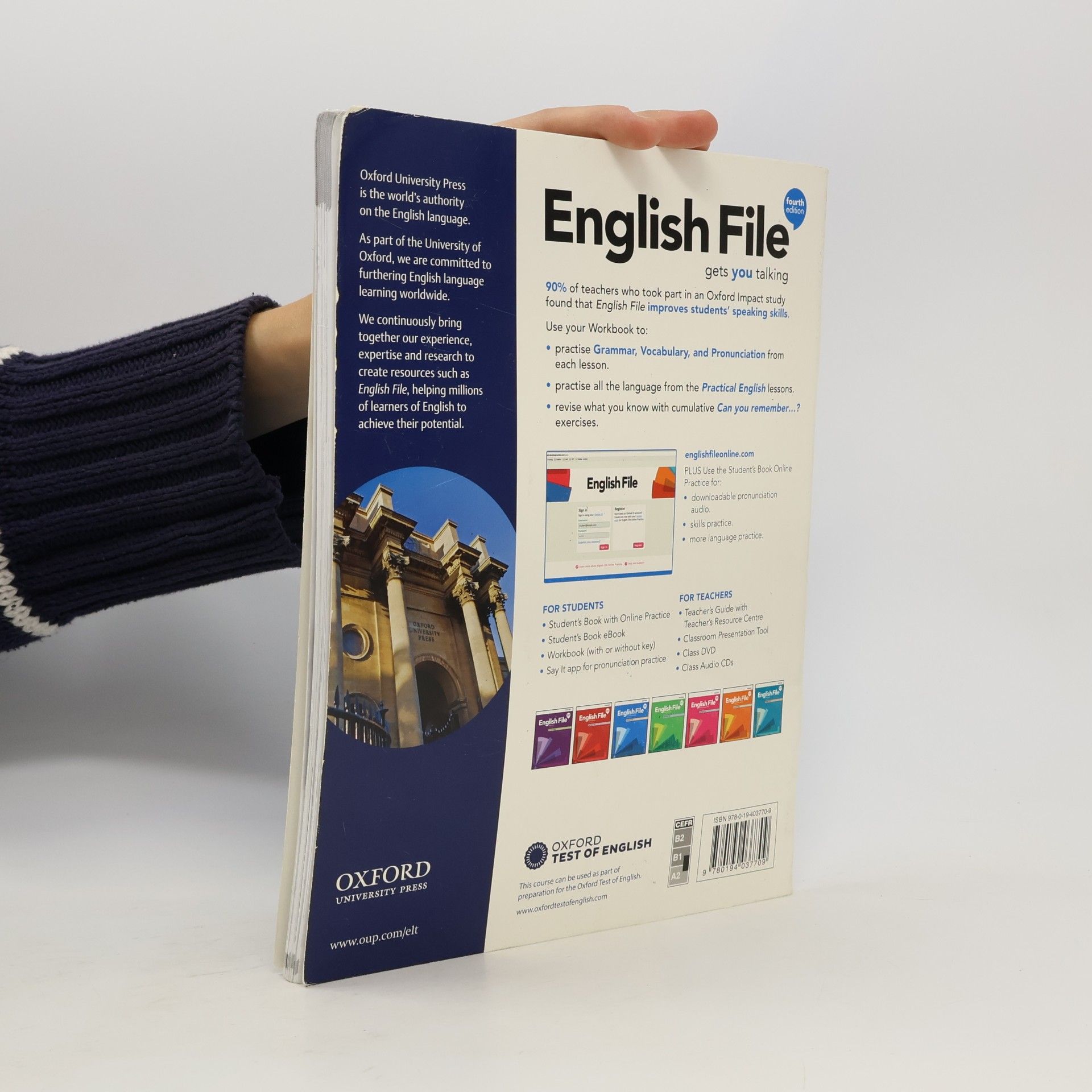 Christina Latham-Koenig English File Pre-Intermediate Workbook without Answer Key (4th)