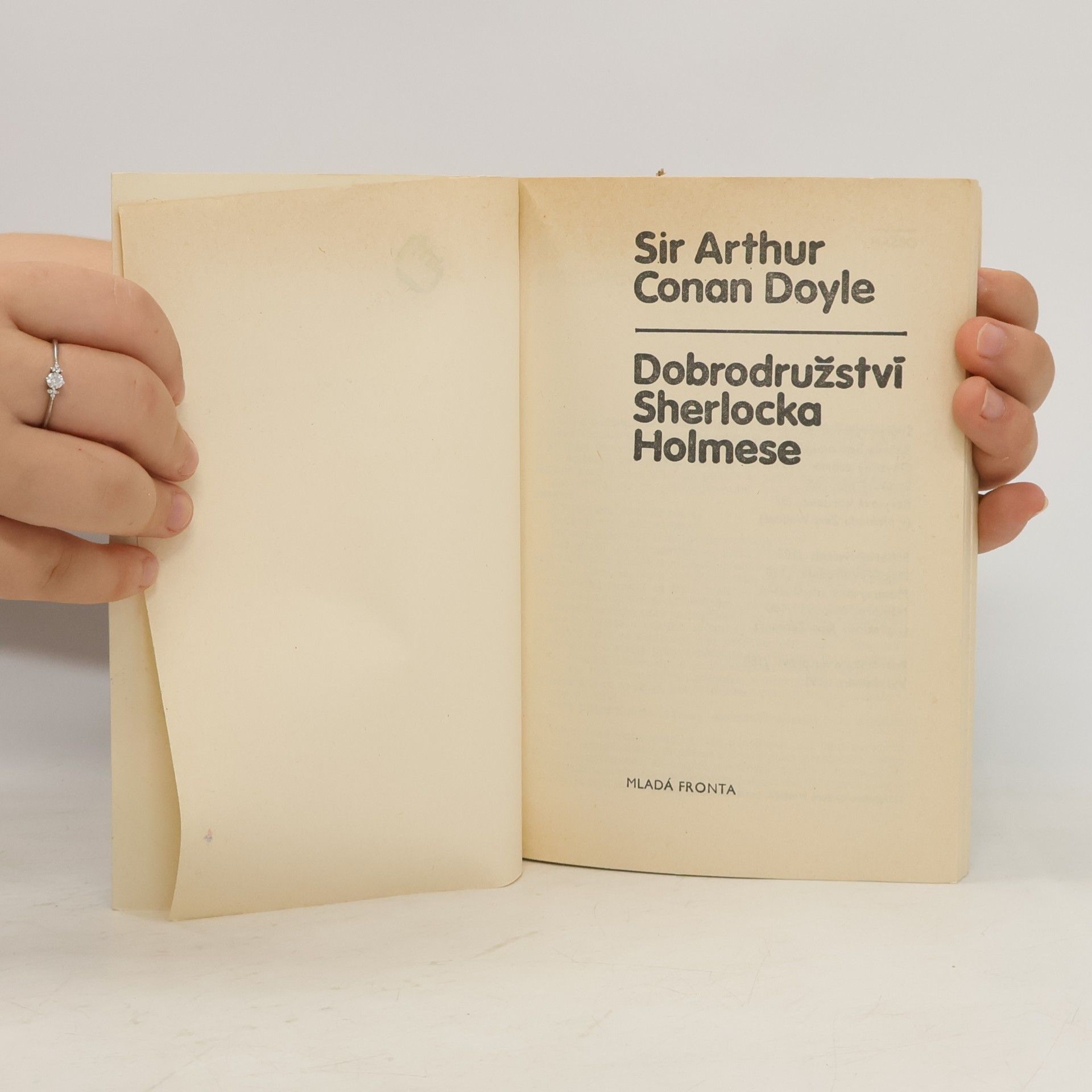 Arthur Conan Doyle Dobrodružství Sherlocka Holmese