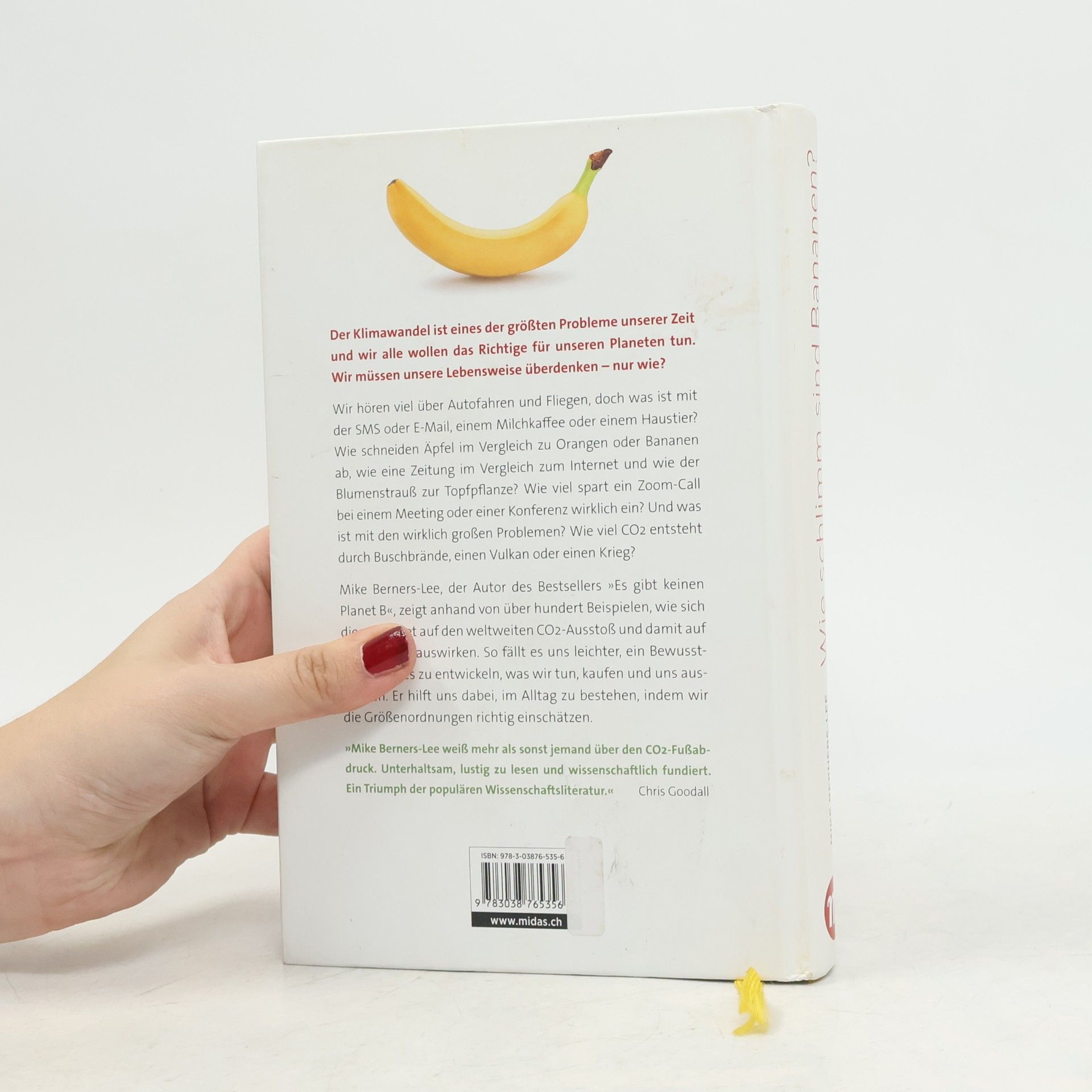 Mike Berners-Lee Wie schlimm sind Bananen?