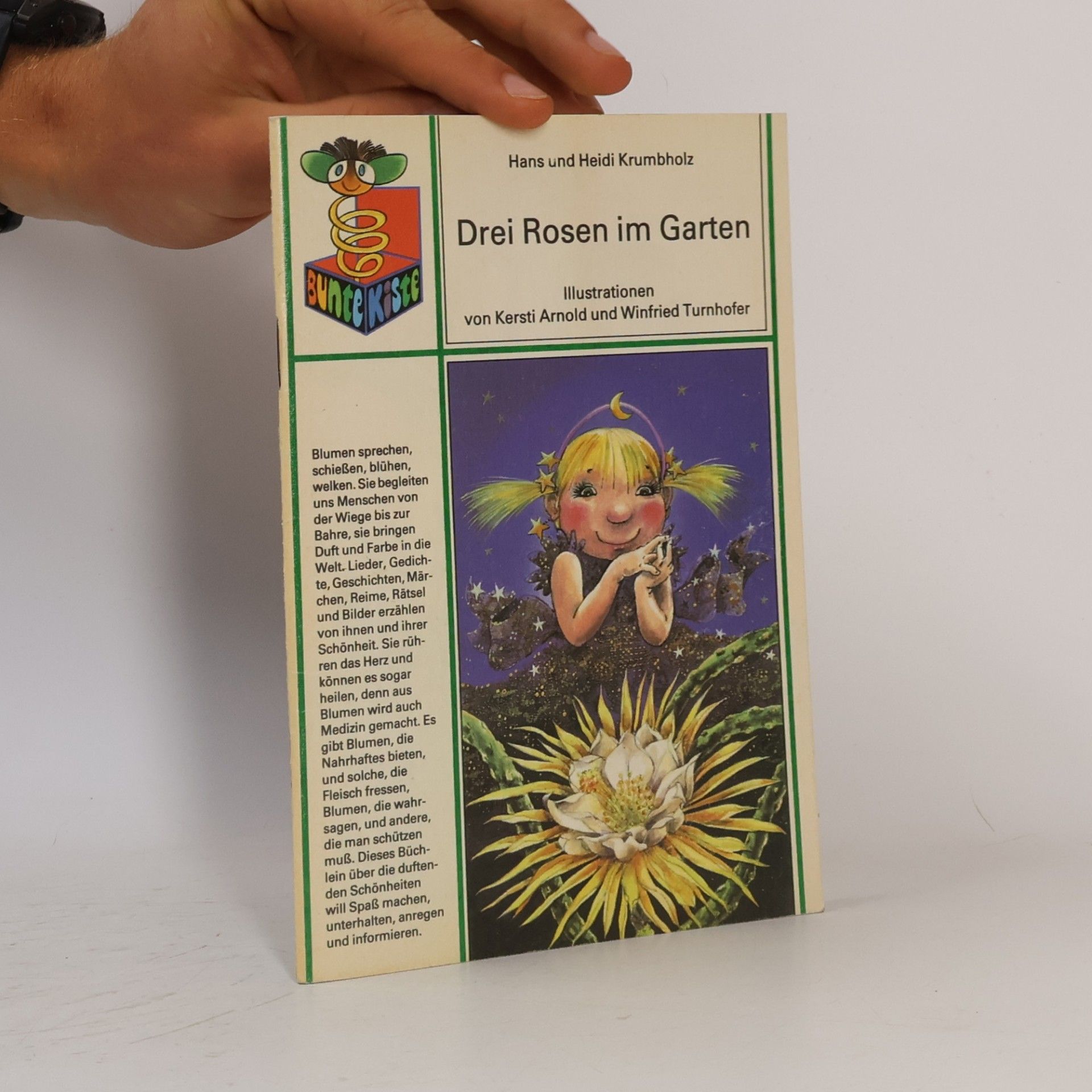 Heidi Krumbholz Drei Rosen im Garten