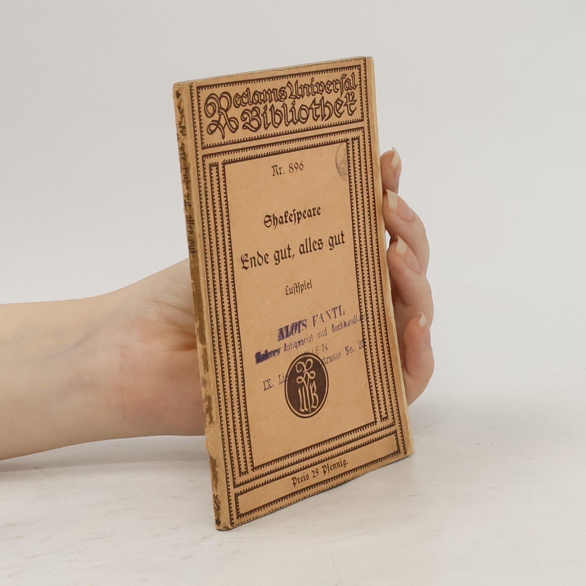 William Shakespeare Ende gut, alles gut