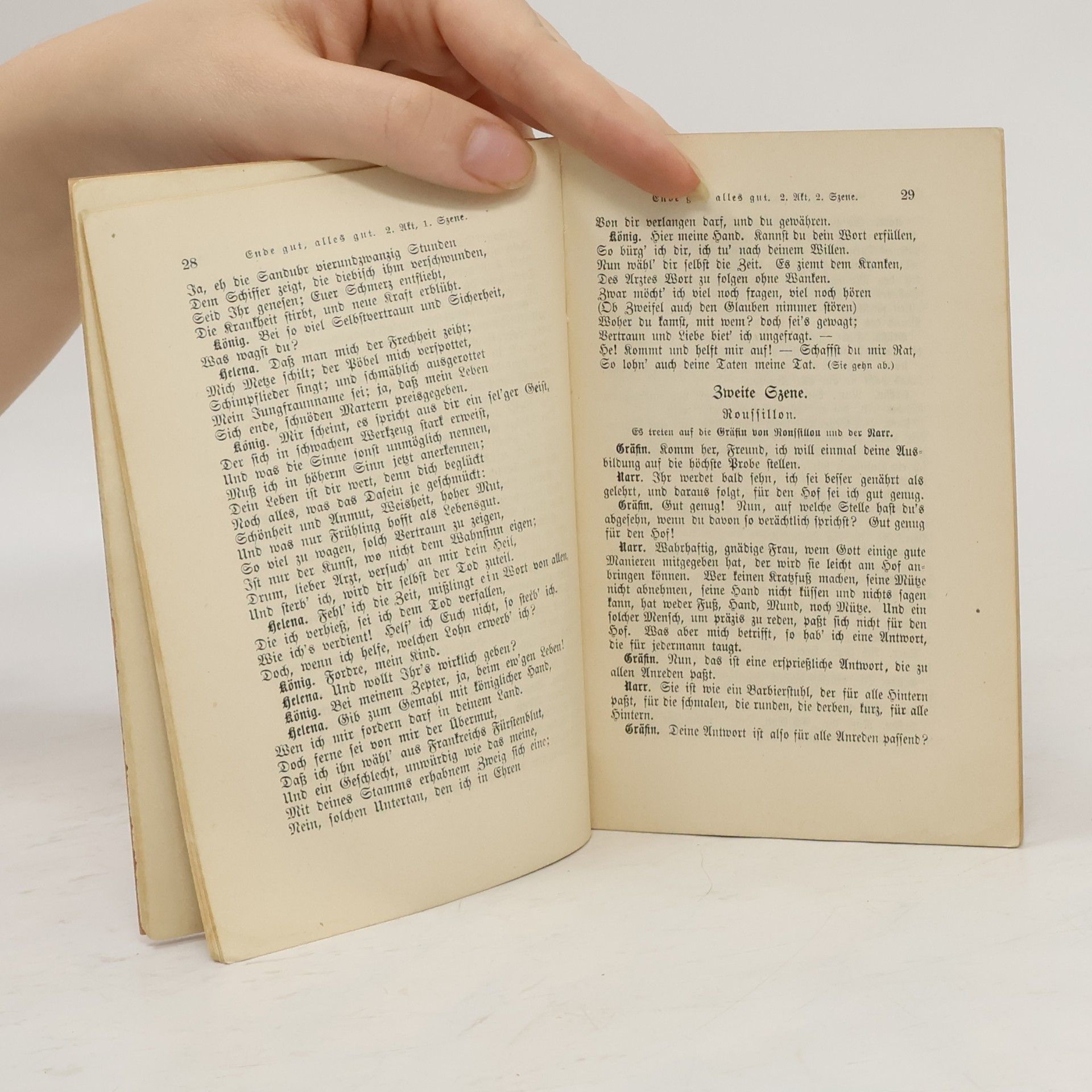 William Shakespeare Ende gut, alles gut