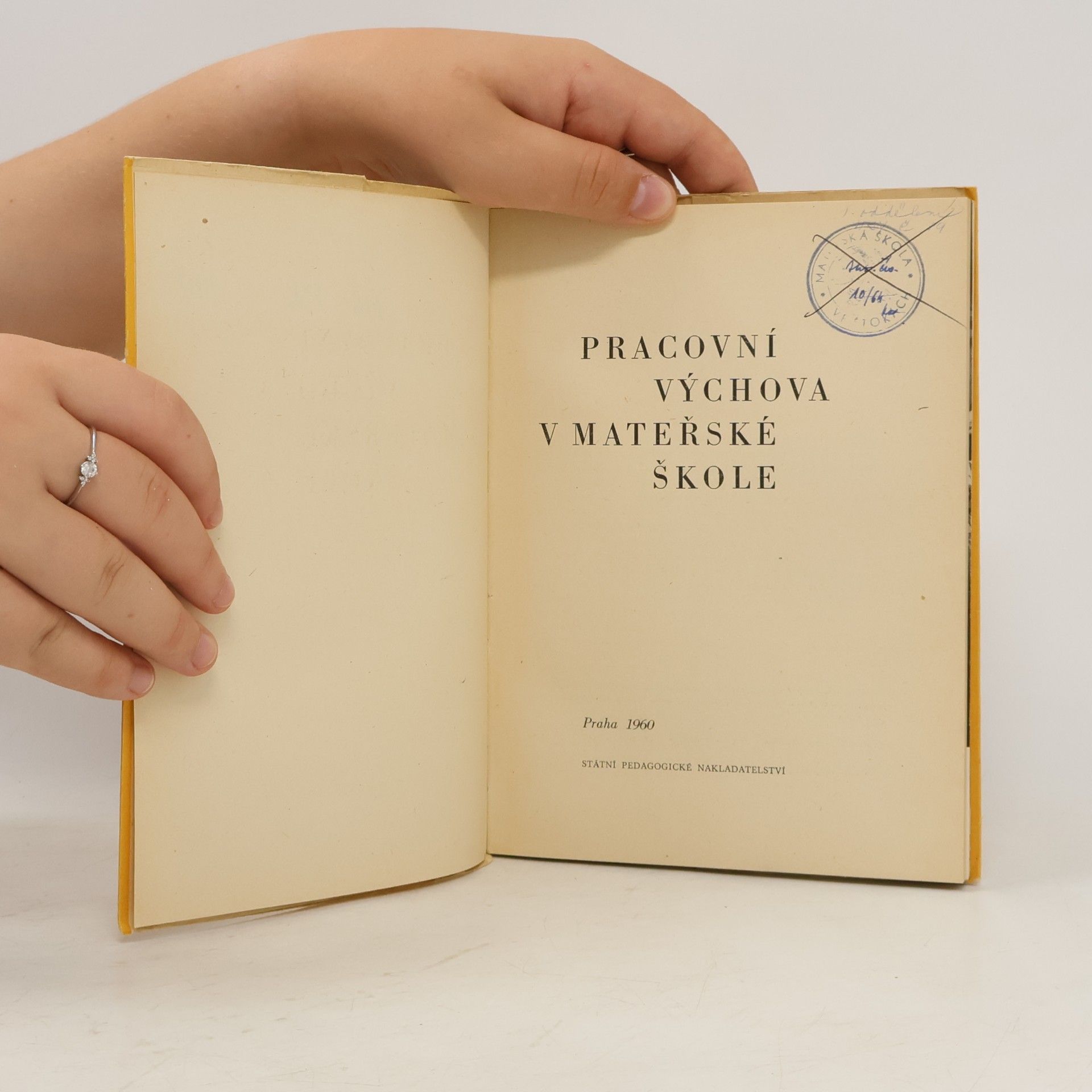 Collectif d'auteurs Pracovní výchova v mateřské škole