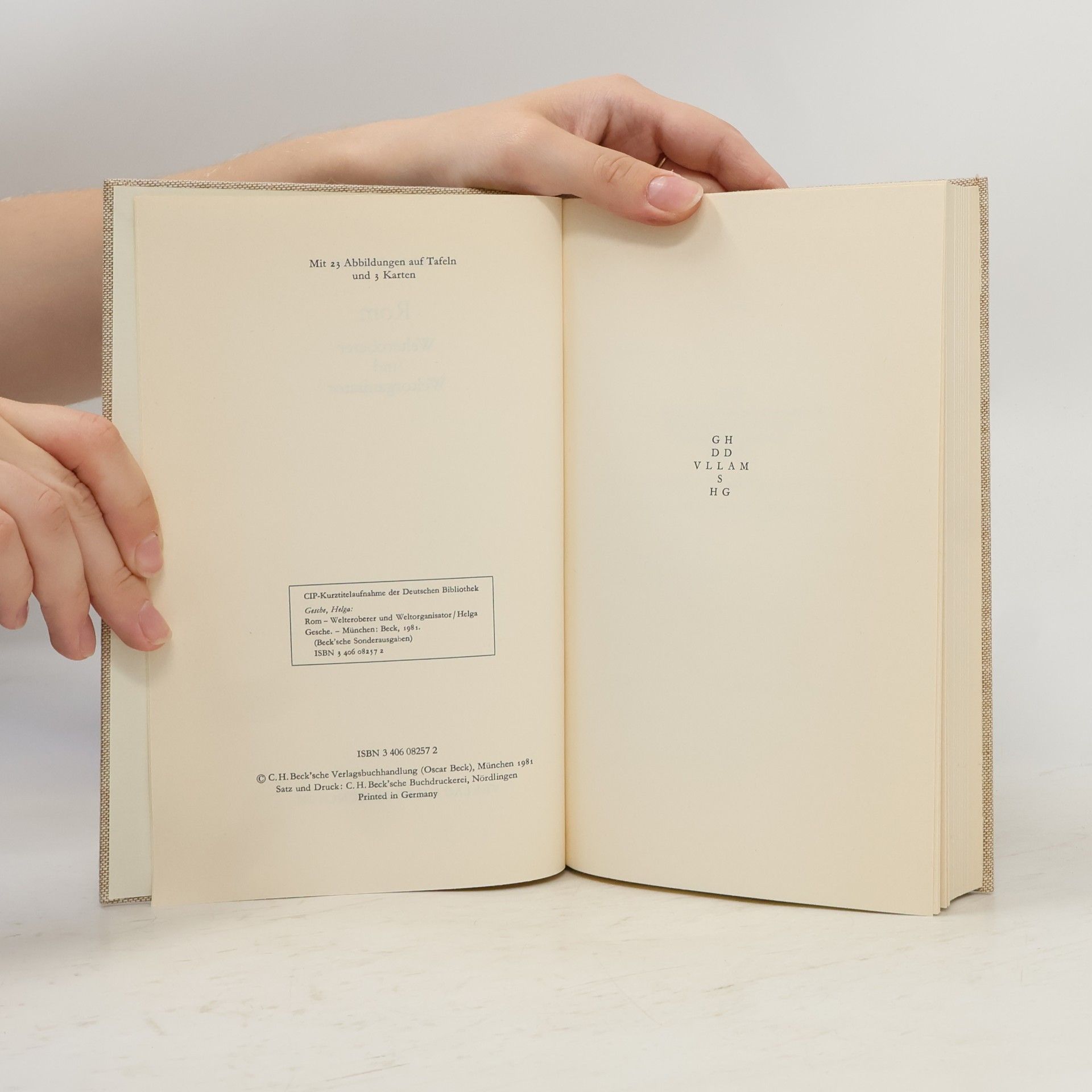 Helga Gesche Rom - Welteroberer und Weltorganisator