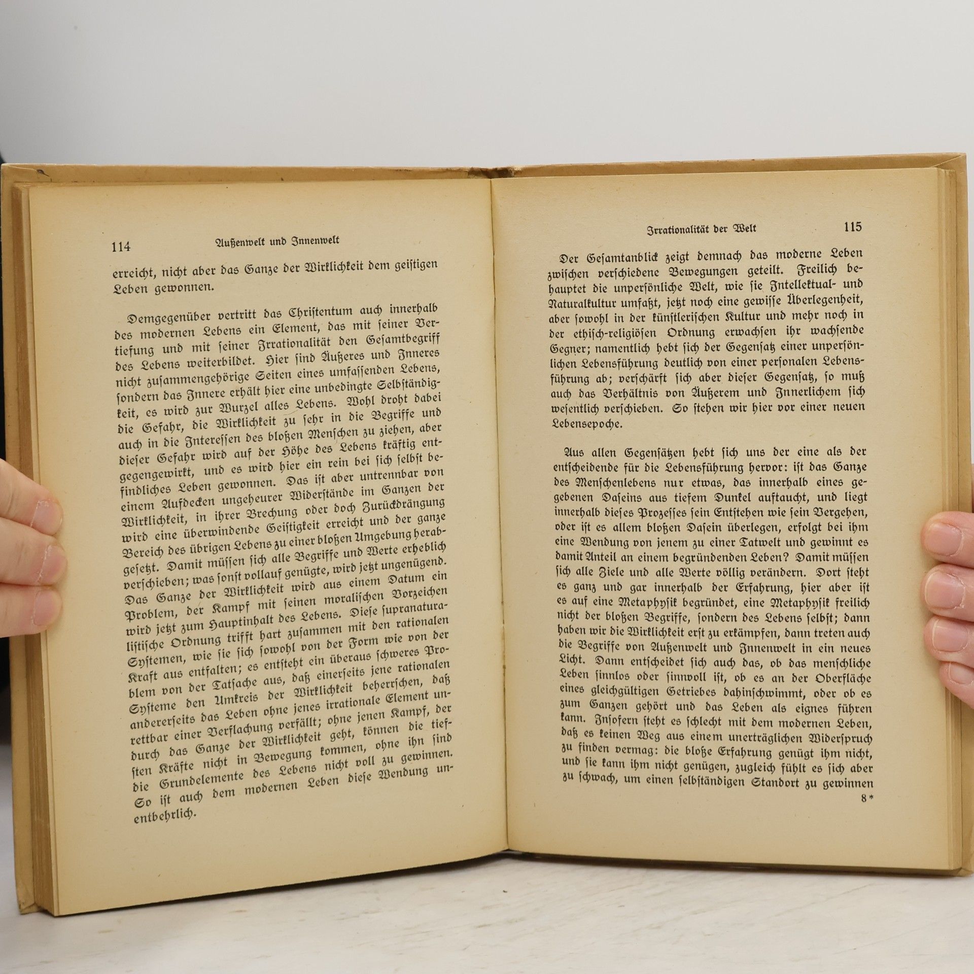 Rudolf Christoph Eucken Einführung in die Hauptfragen der Philosophie