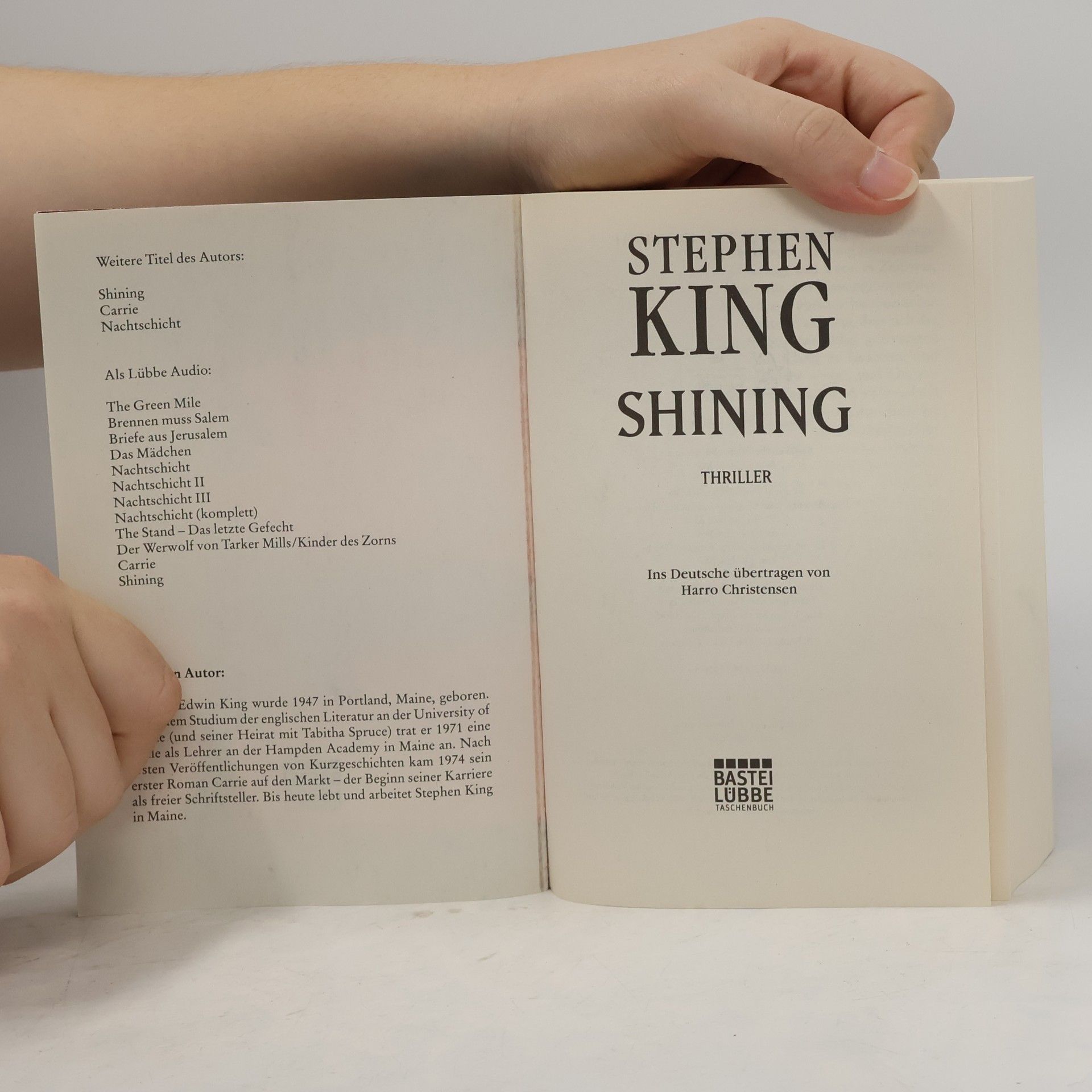 Stephen King Shining