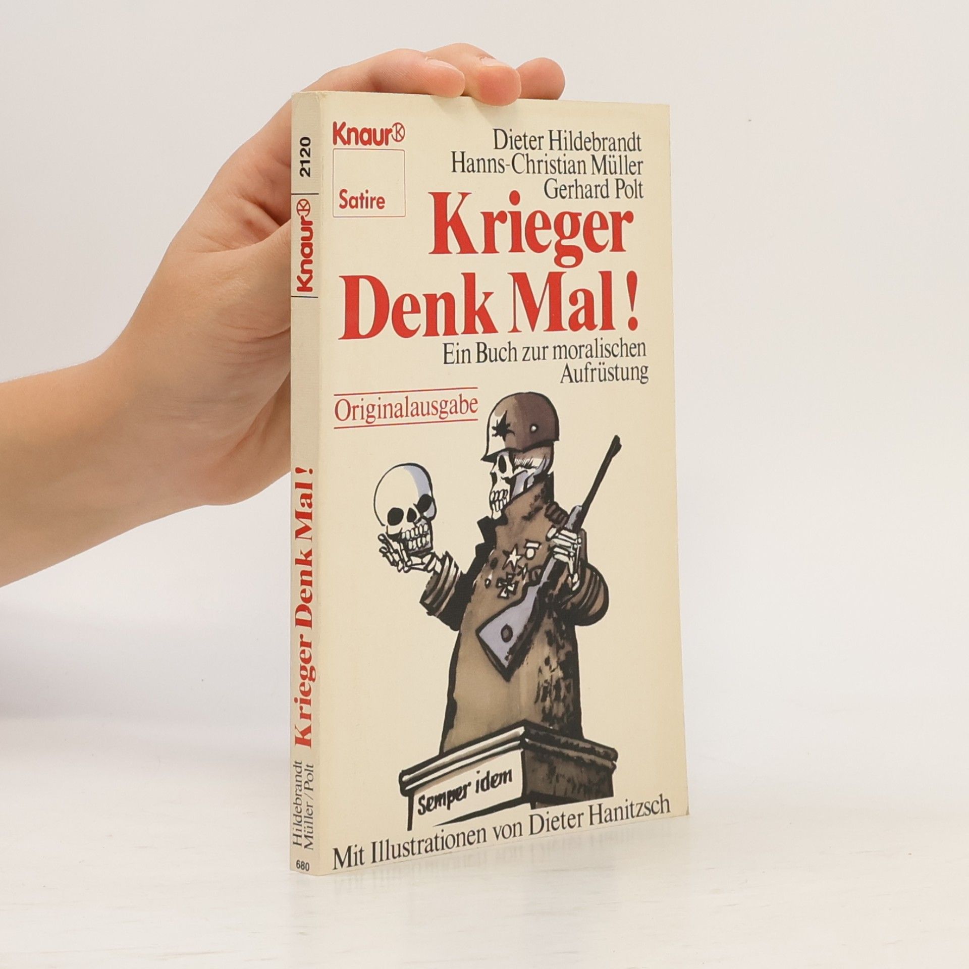 Dieter Hildebrandt Krieger denk mal!