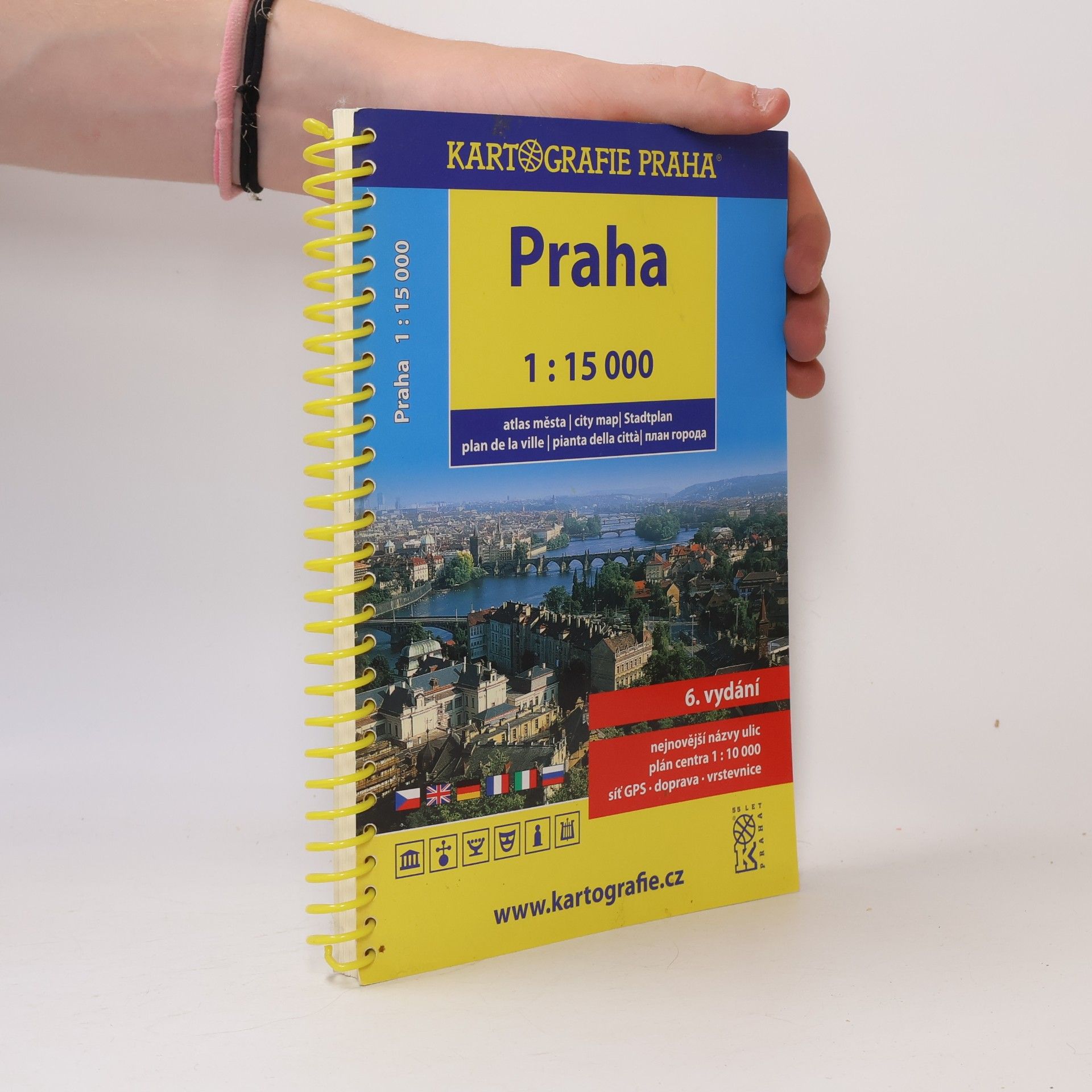 Kolektív autorov Praha atlas města 1:15 000