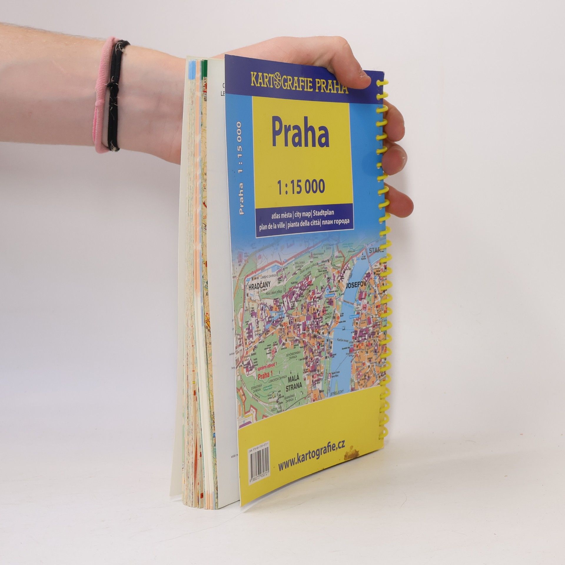 Praha atlas města 1:15 000