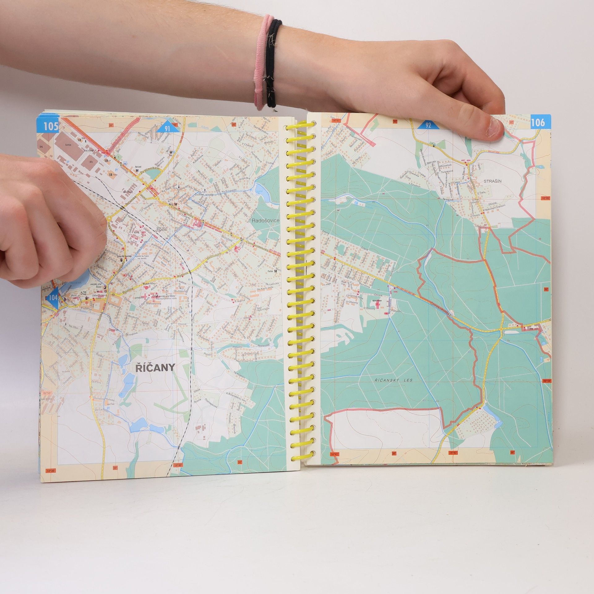 Praha atlas města 1:15 000