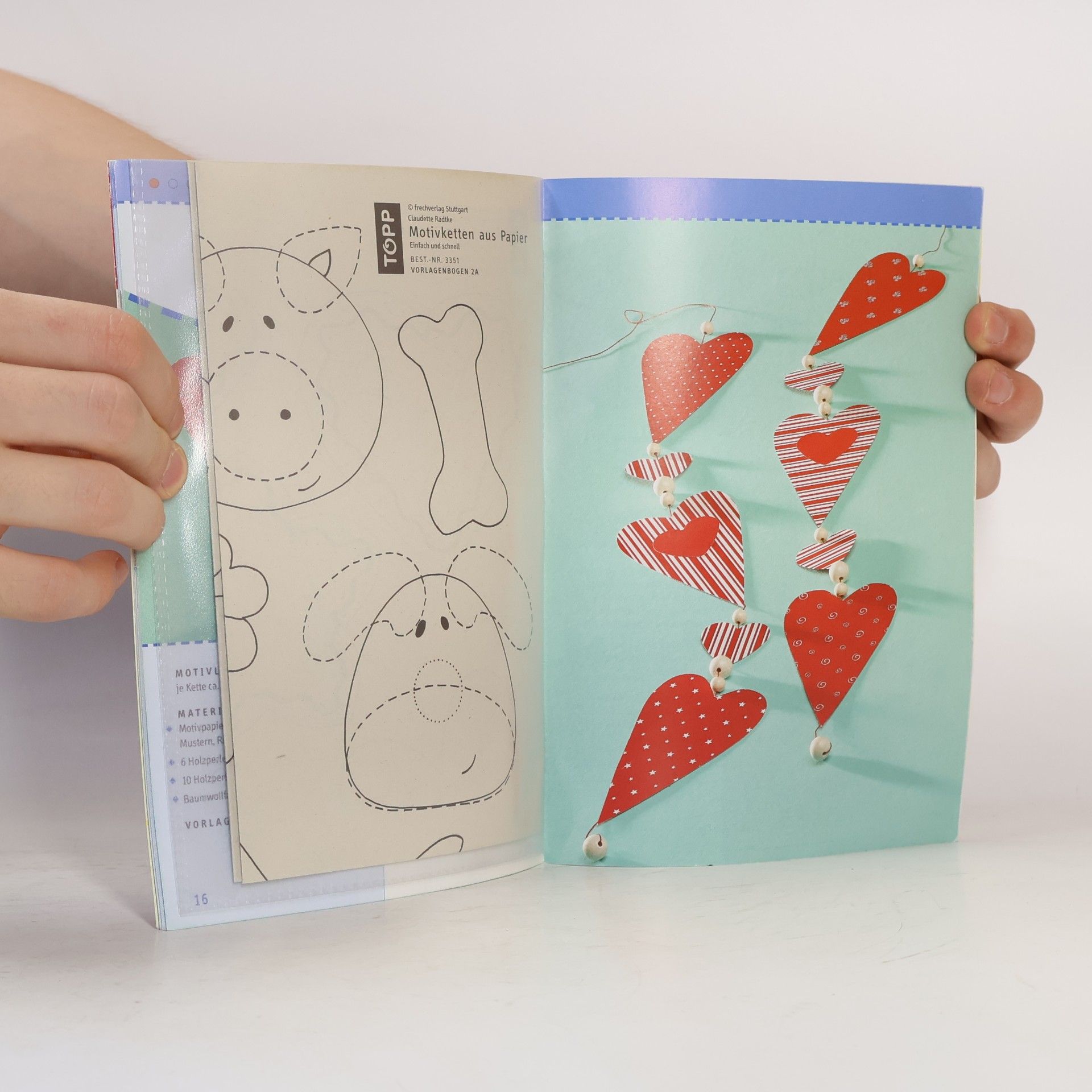 Claudette Radtke Motivketten aus Papier