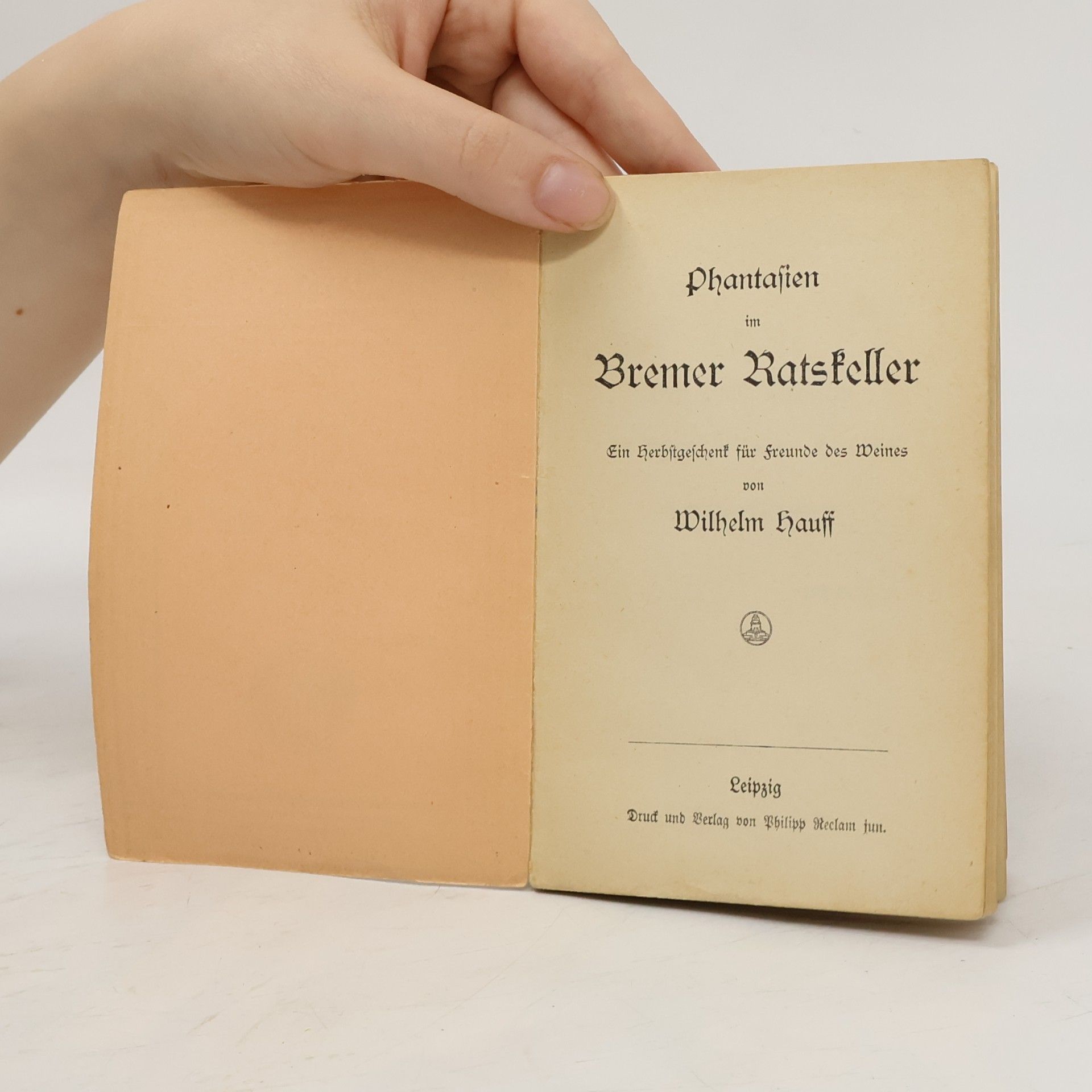 Wilhelm Hauff Phantasien im Bremer Ratskeller